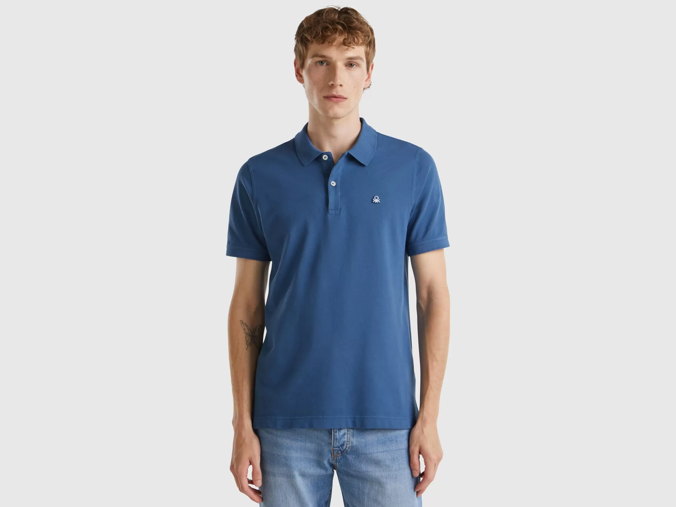 United Colors of Benetton slim fit polo