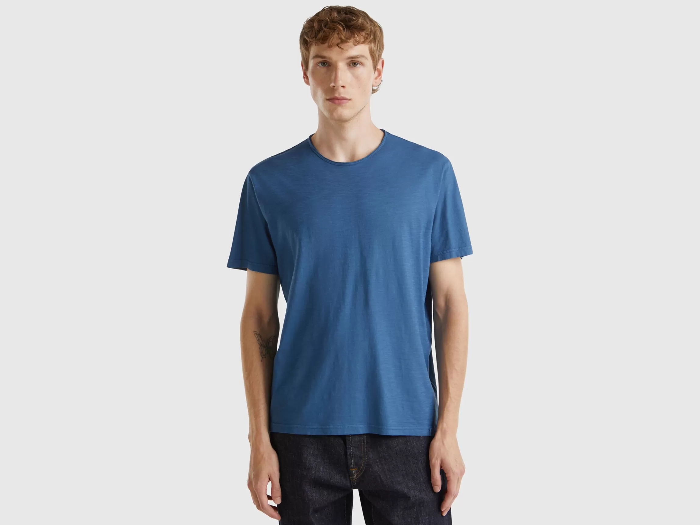 United Colors of Benetton t-shirt in slub cotton