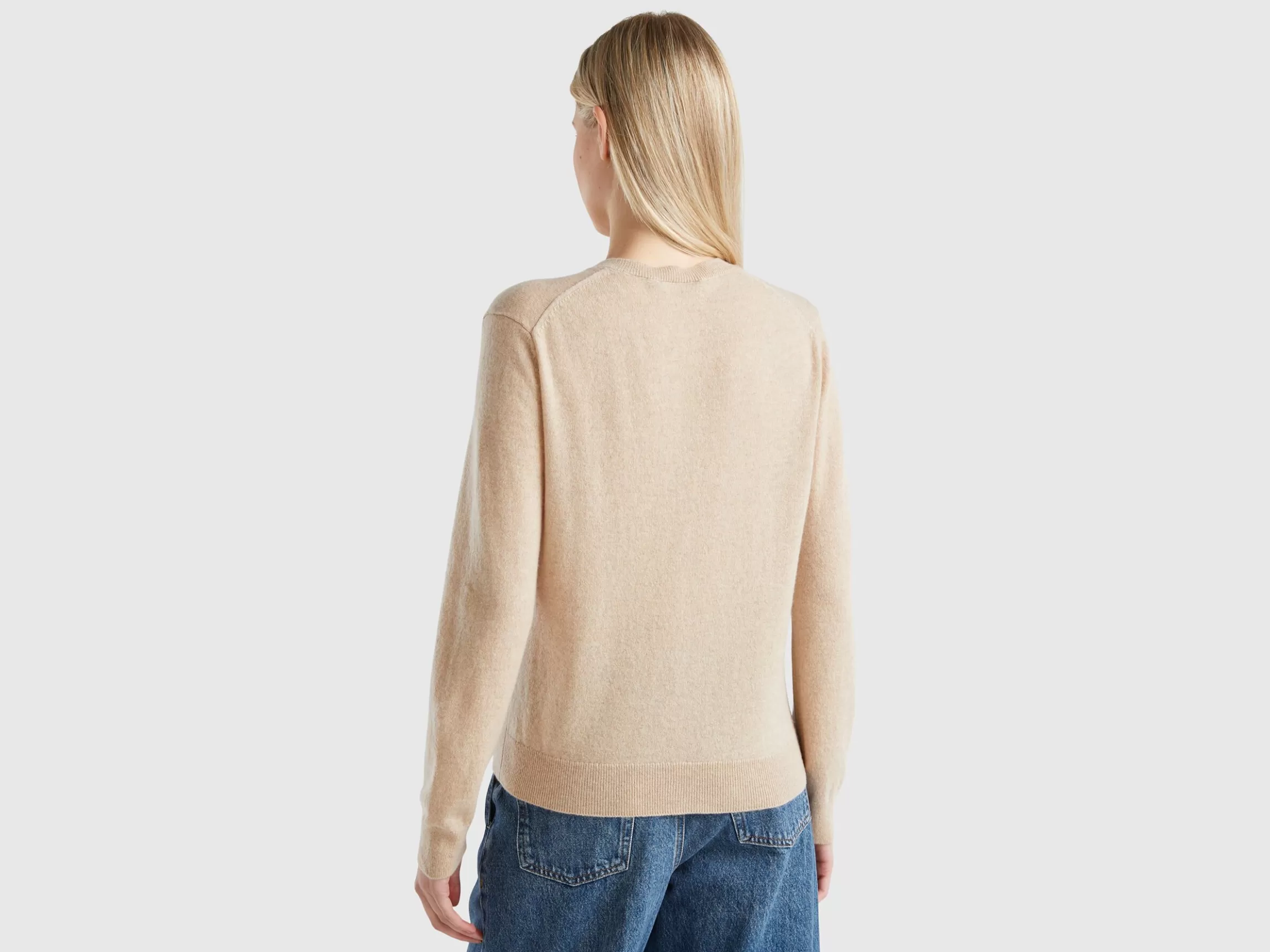 United Colors of Benetton cardigan in pure cashmere