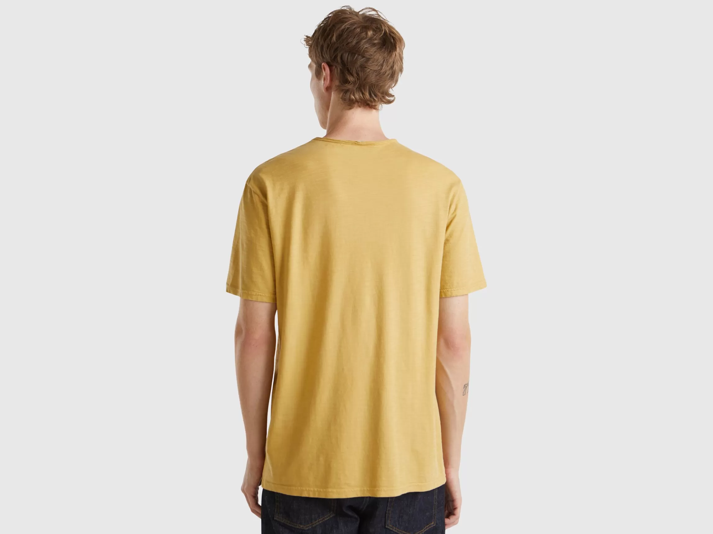 United Colors of Benetton t-shirt in slub cotton