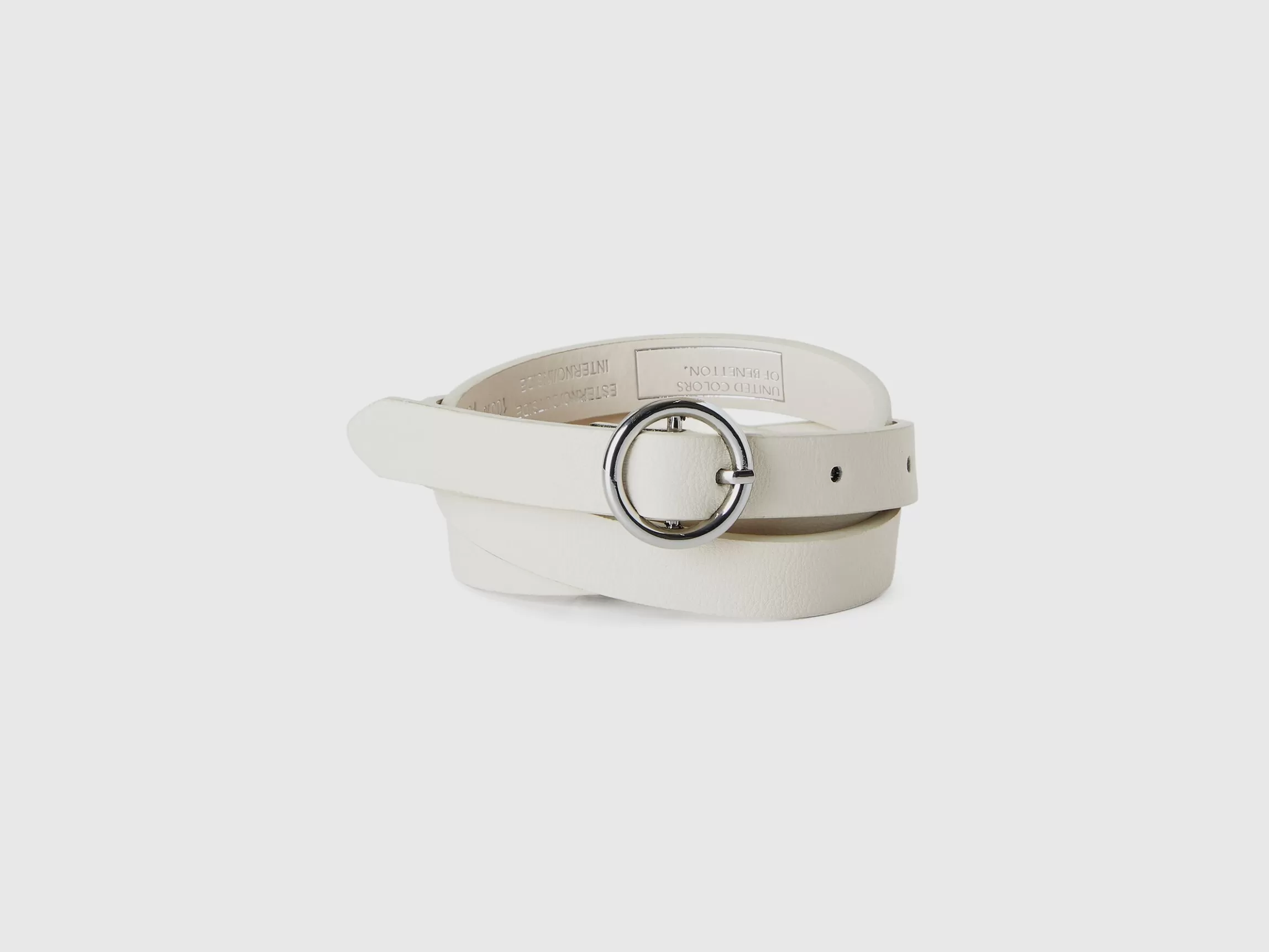 United Colors of Benetton Belt in coated fabric