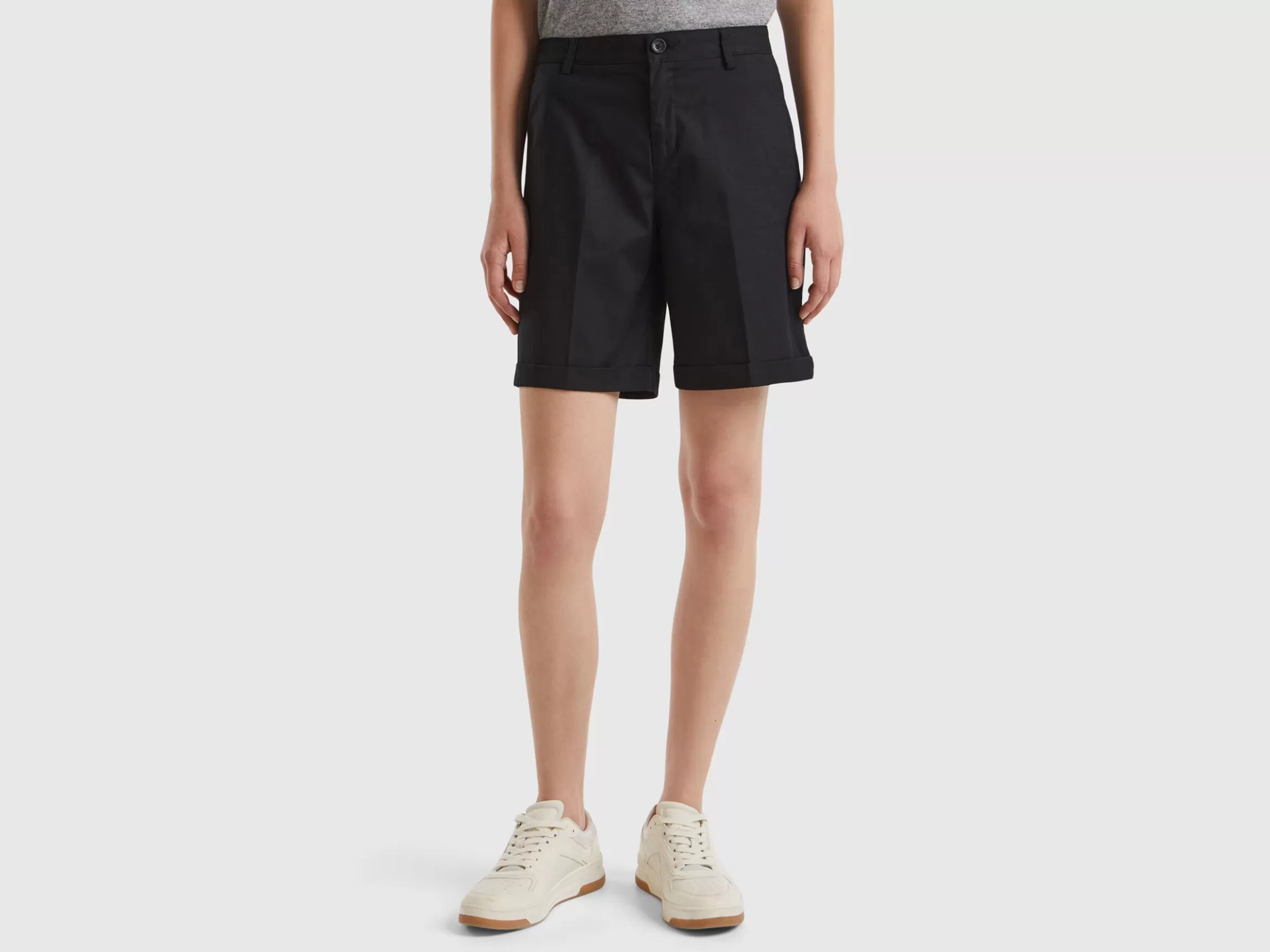 United Colors of Benetton Bermudas in stretch cotton