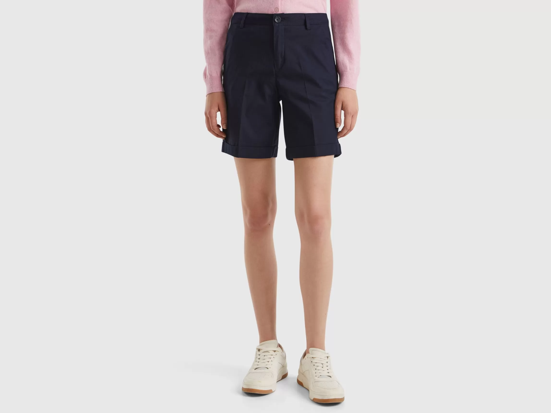 United Colors of Benetton Bermudas in stretch cotton