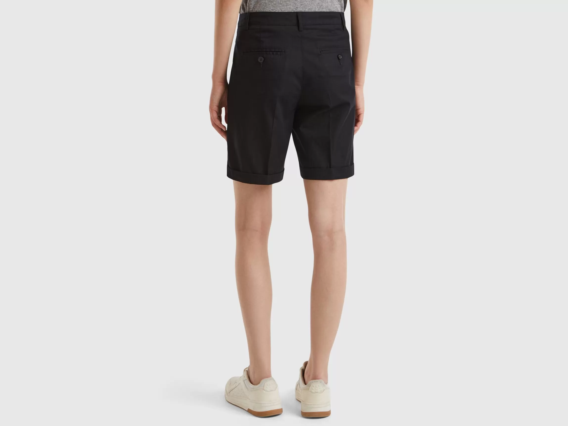 United Colors of Benetton Bermudas in stretch cotton