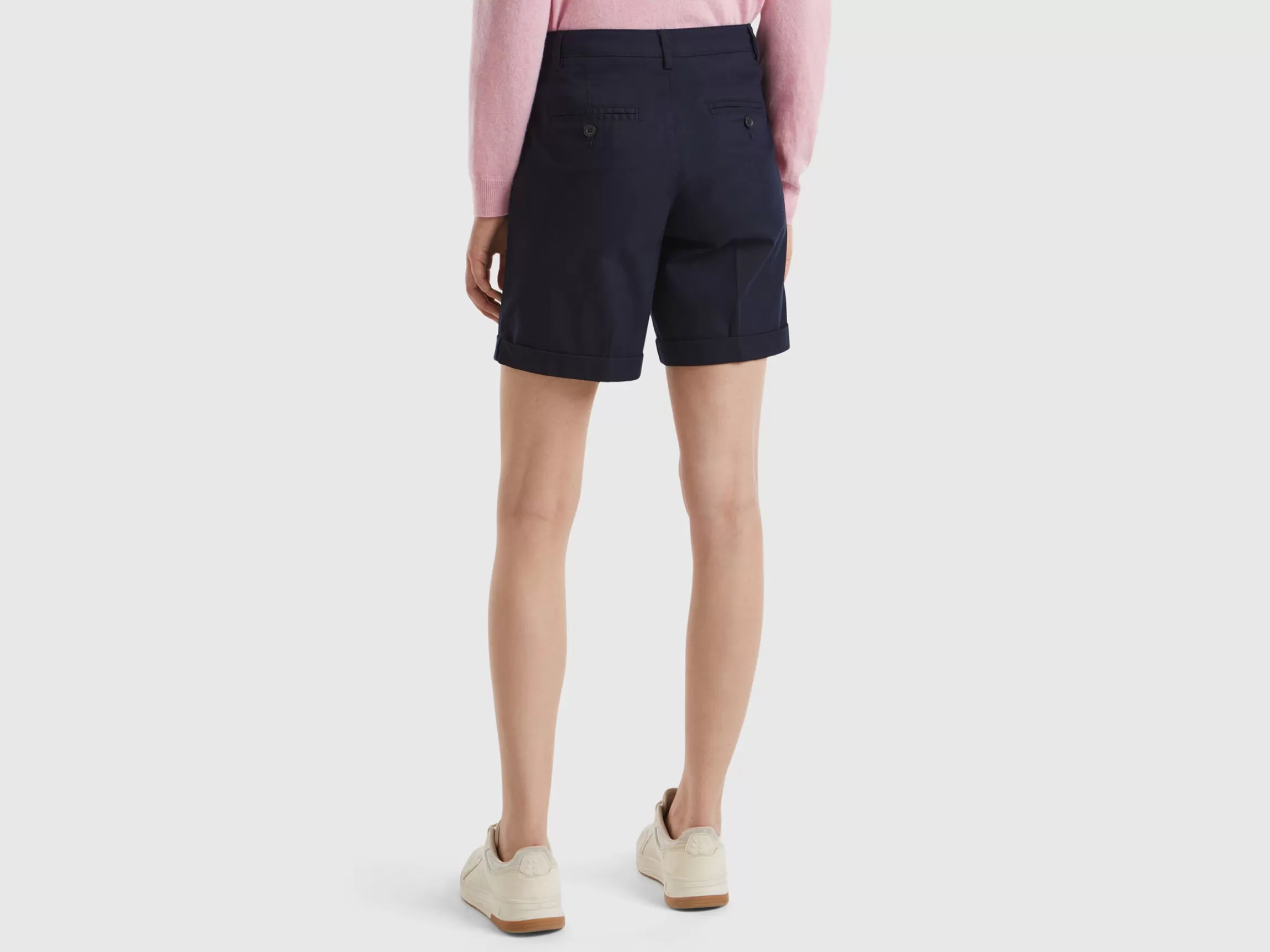 United Colors of Benetton Bermudas in stretch cotton