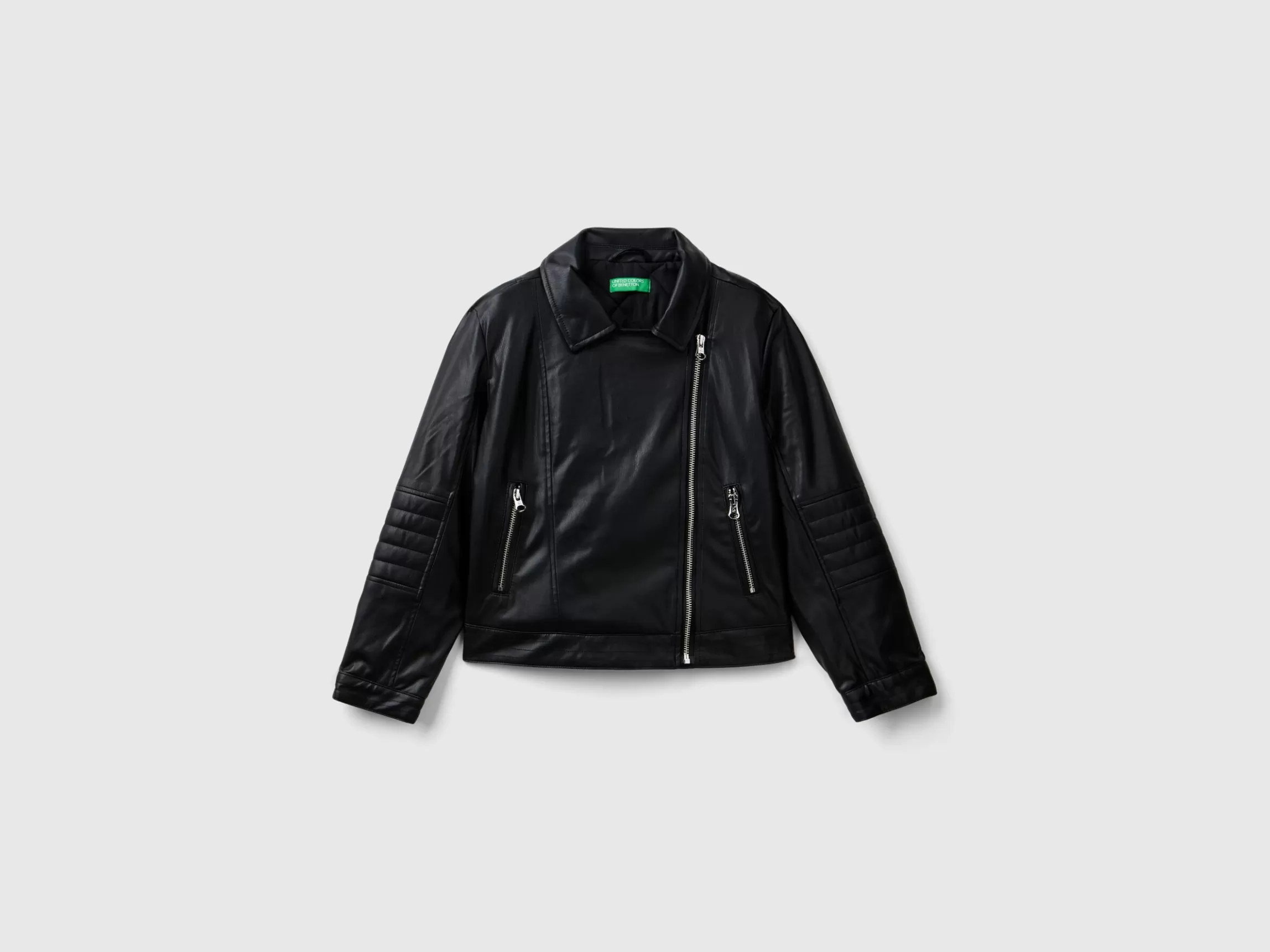 United Colors of Benetton Biker jacket in imitation leather