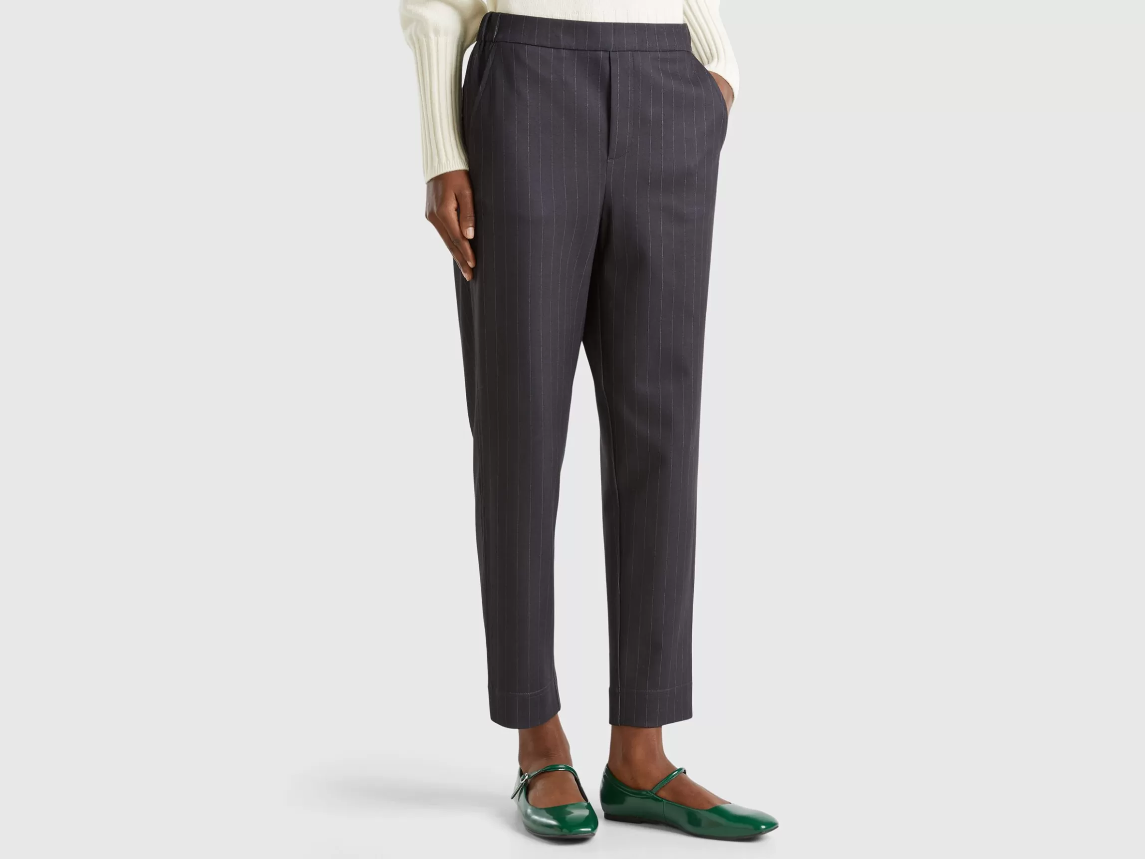 United Colors of Benetton pinstripe joggers