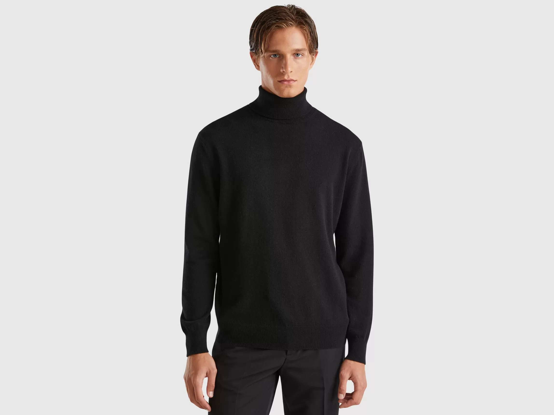 United Colors of Benetton turtleneck in pure cashmere