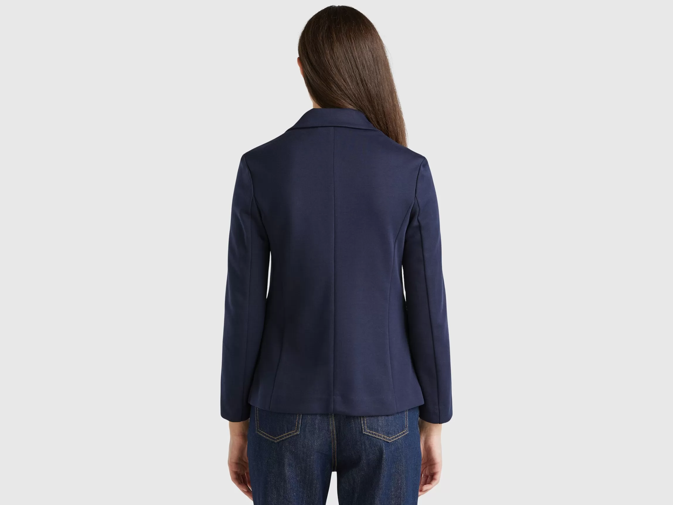 United Colors of Benetton Blazer in cotton blend