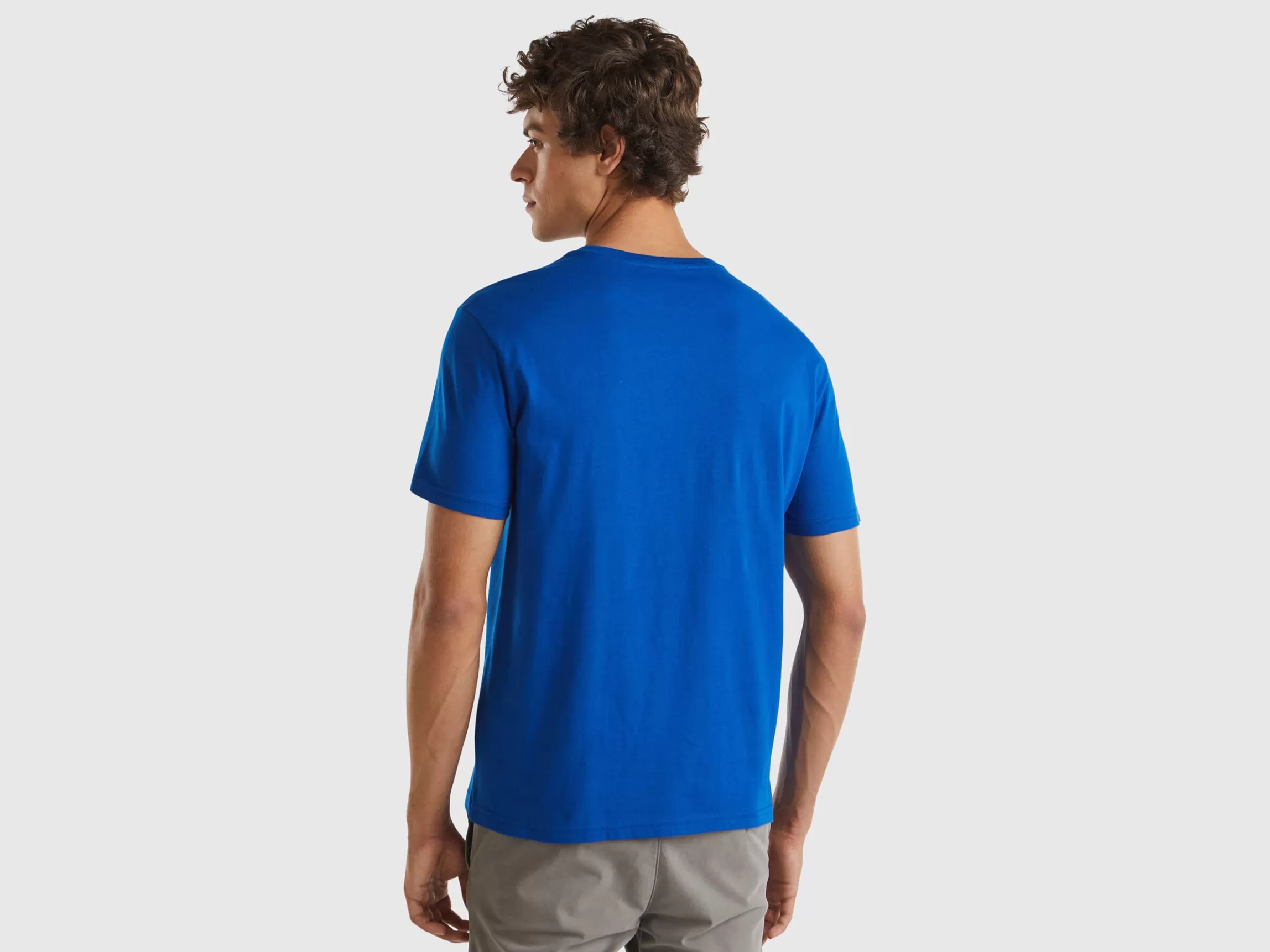 United Colors of Benetton organic cotton t-shirt with white logo