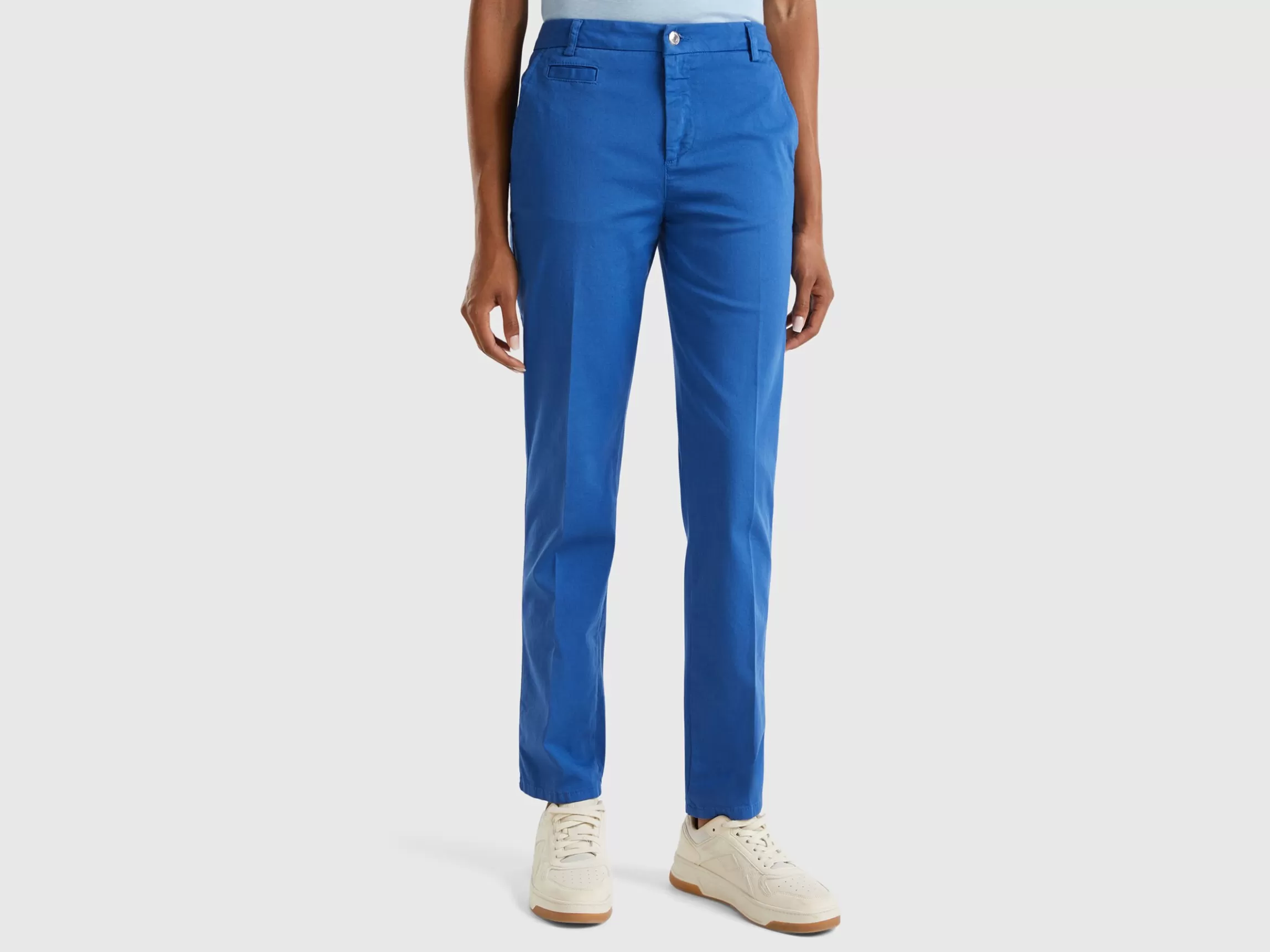 United Colors of Benetton slim fit cotton chinos