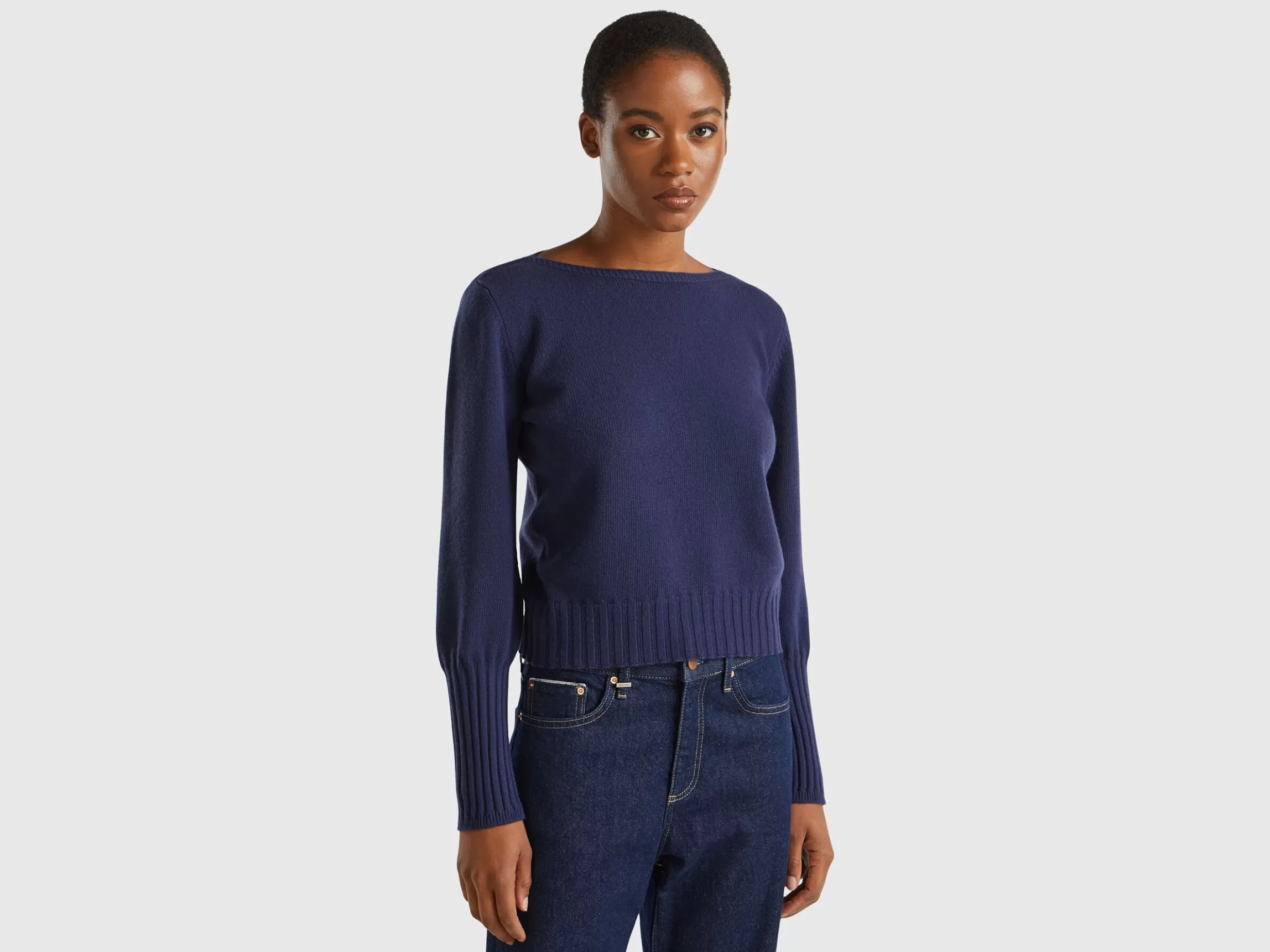 United Colors of Benetton Boat neck sweater