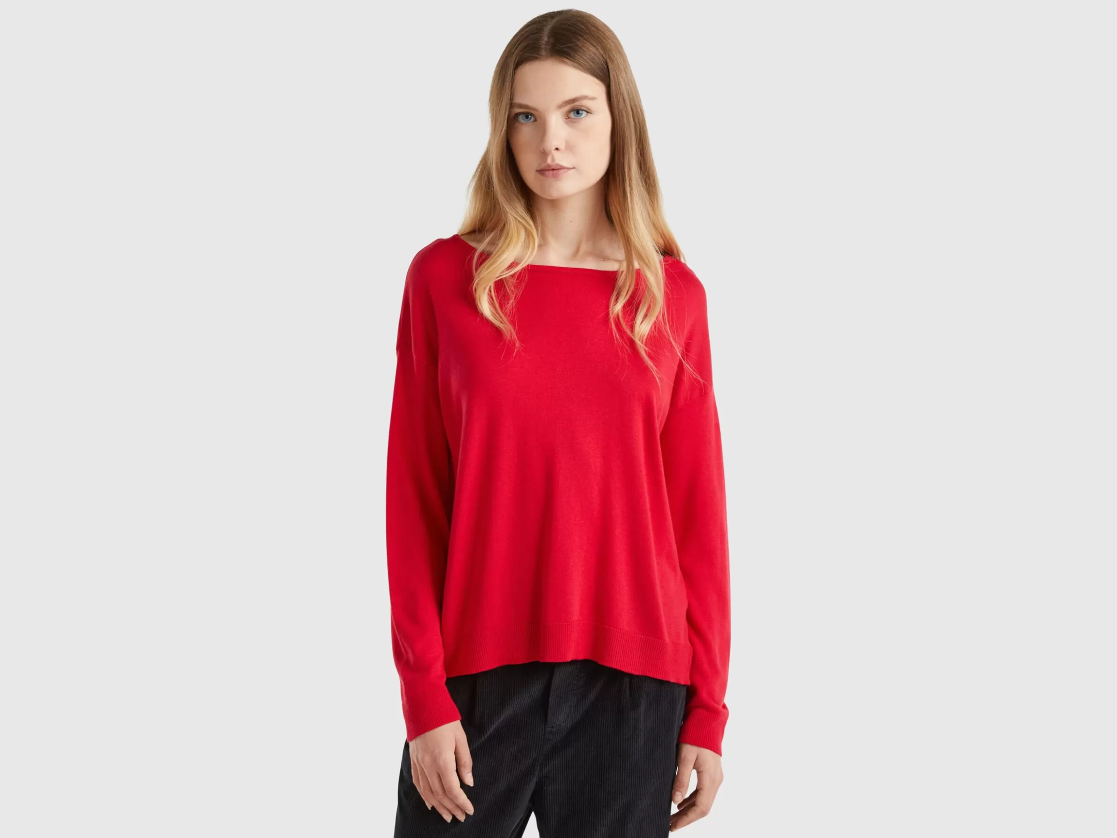 United Colors of Benetton Boat neck sweater