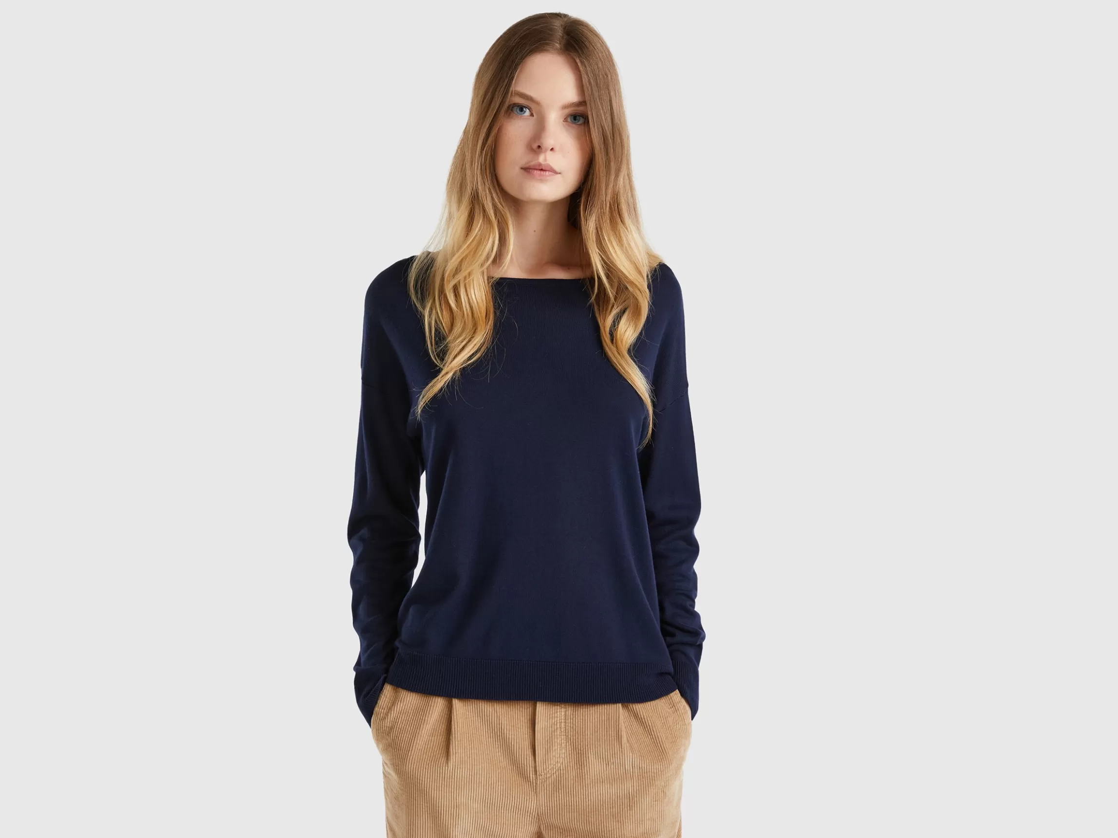 United Colors of Benetton Boat neck sweater