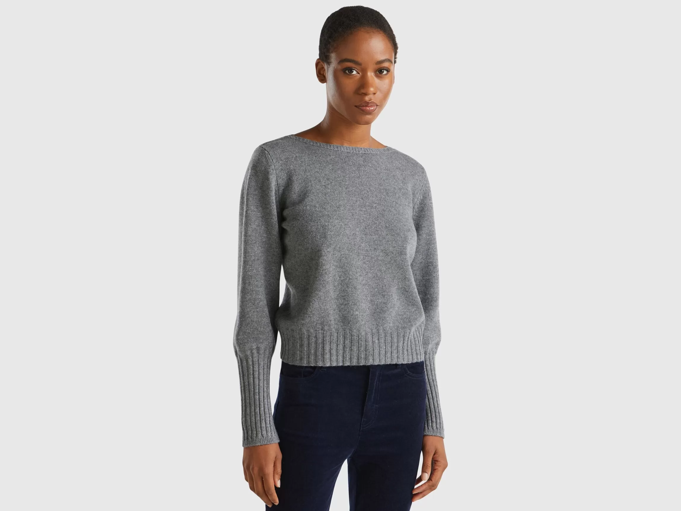 United Colors of Benetton Boat neck sweater