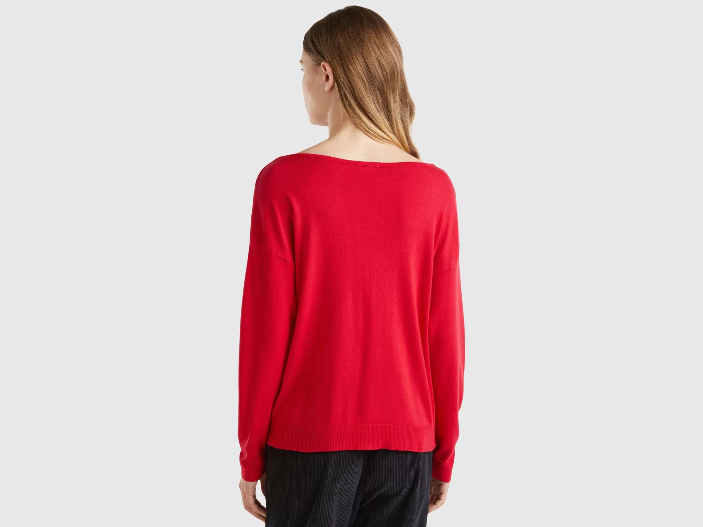 United Colors of Benetton Boat neck sweater