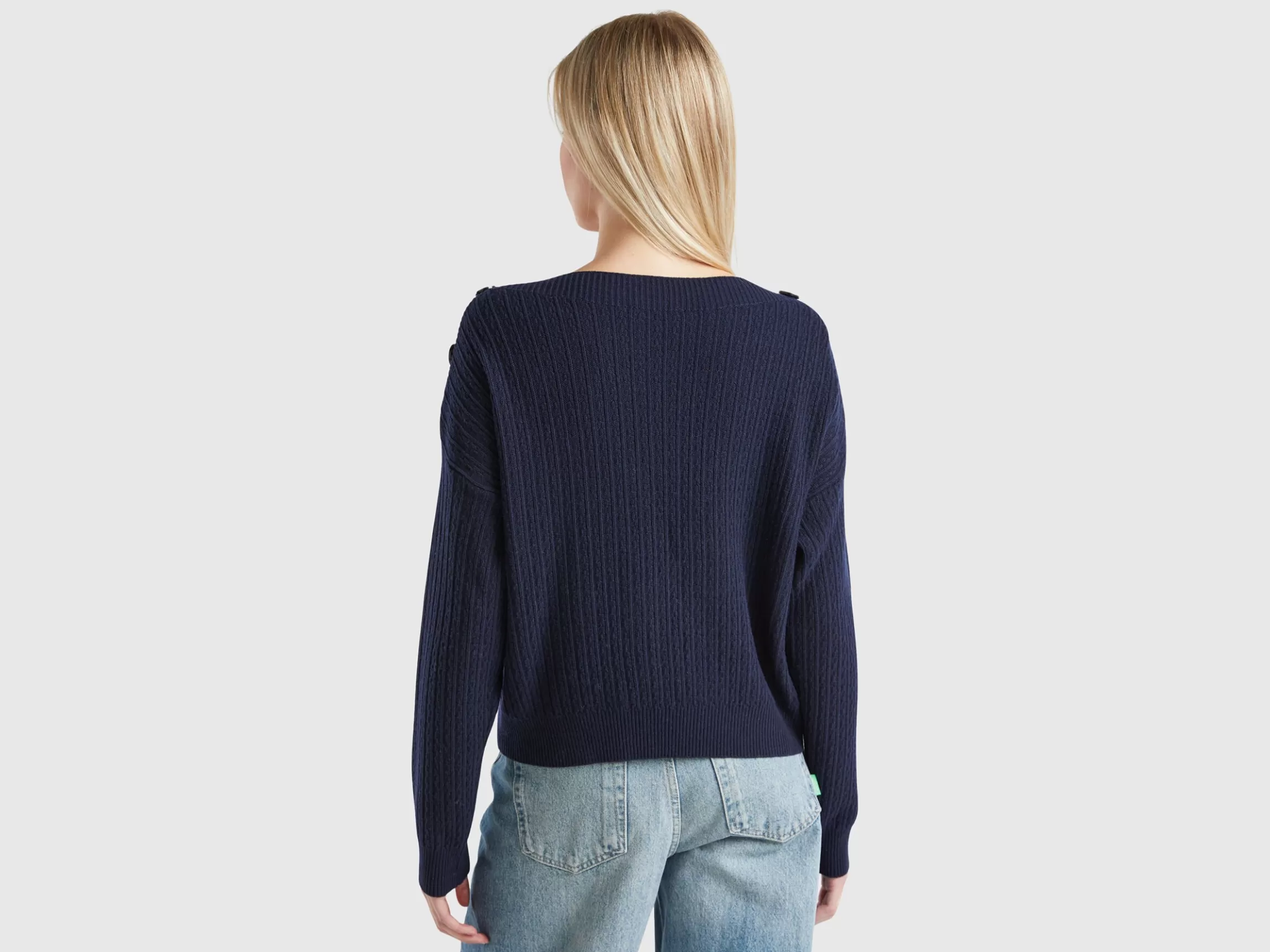 United Colors of Benetton Boat neck sweater