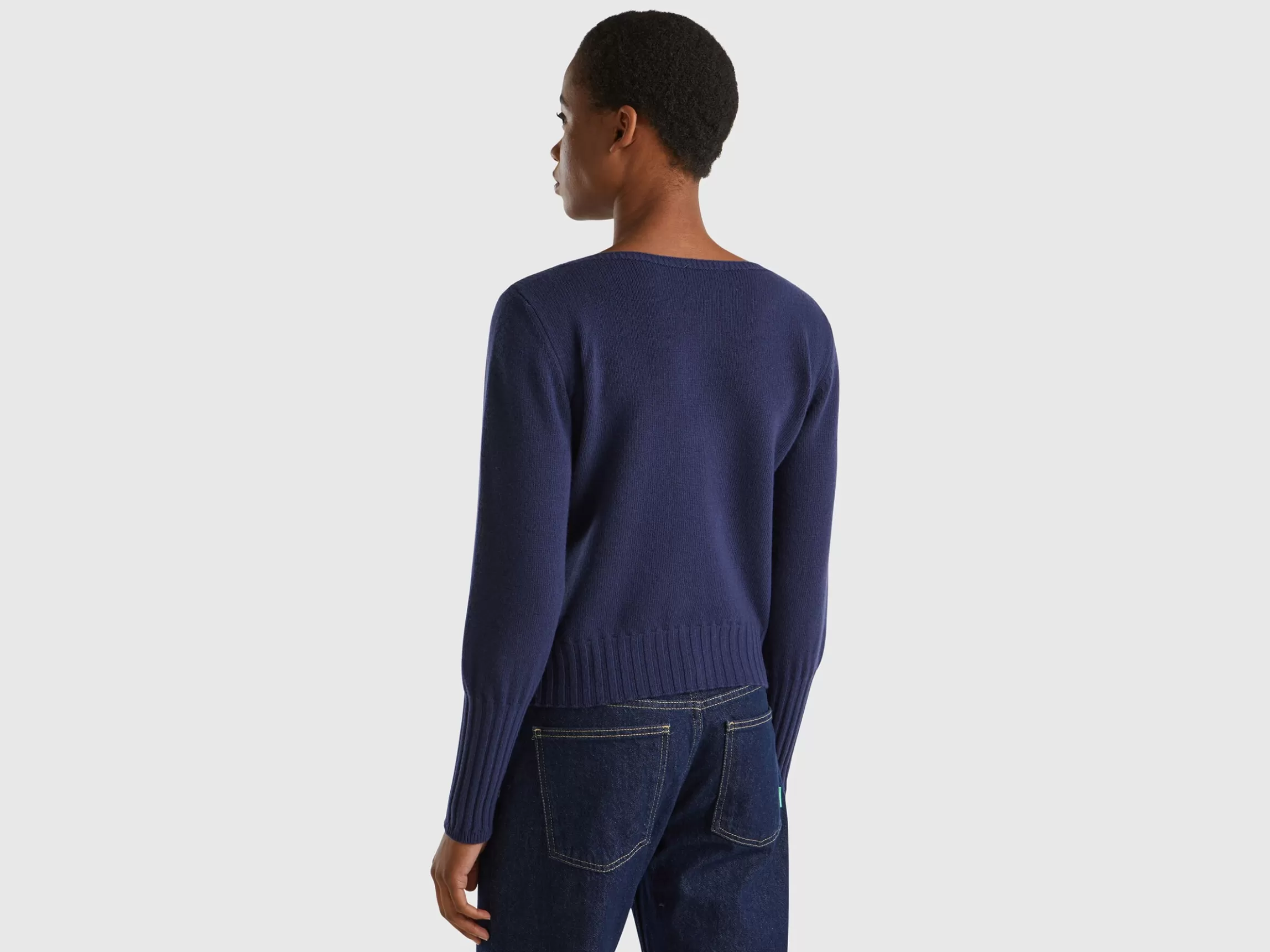 United Colors of Benetton Boat neck sweater