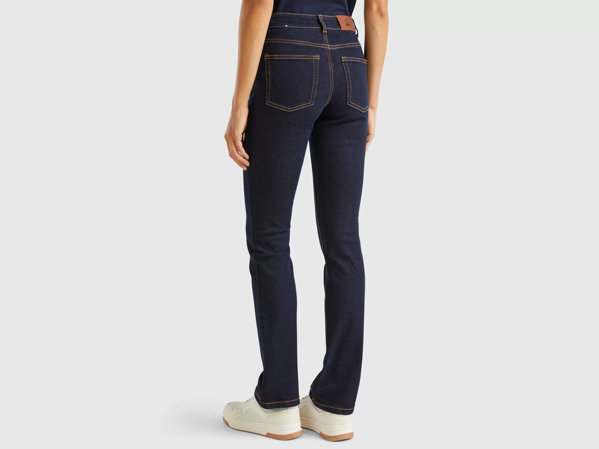 United Colors of Benetton Bootcut jeans in recycled cotton blend