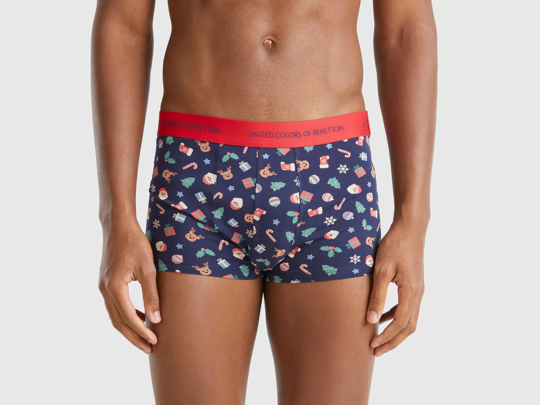 United Colors of Benetton Boxers with Christmas print