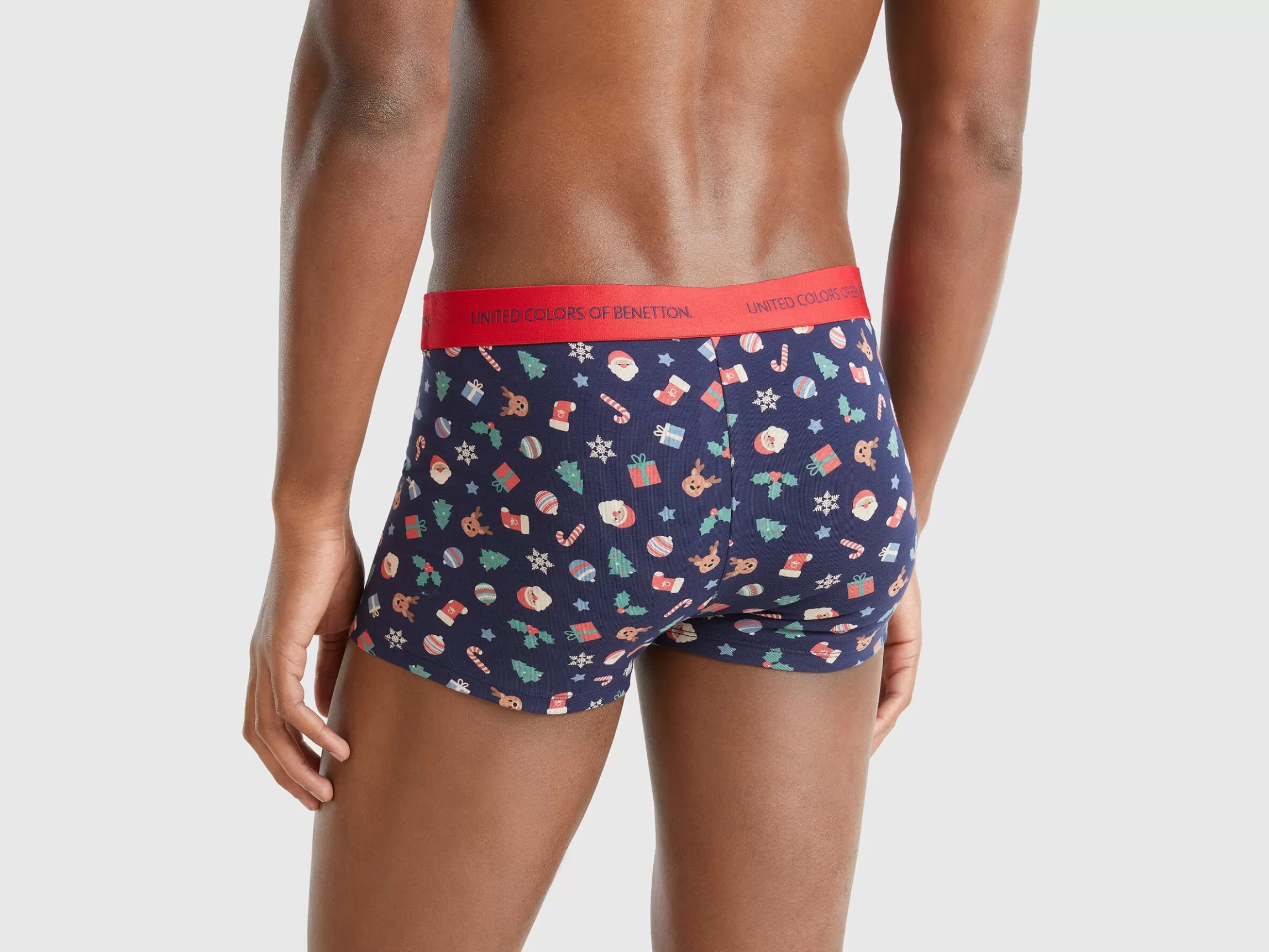 United Colors of Benetton Boxers with Christmas print