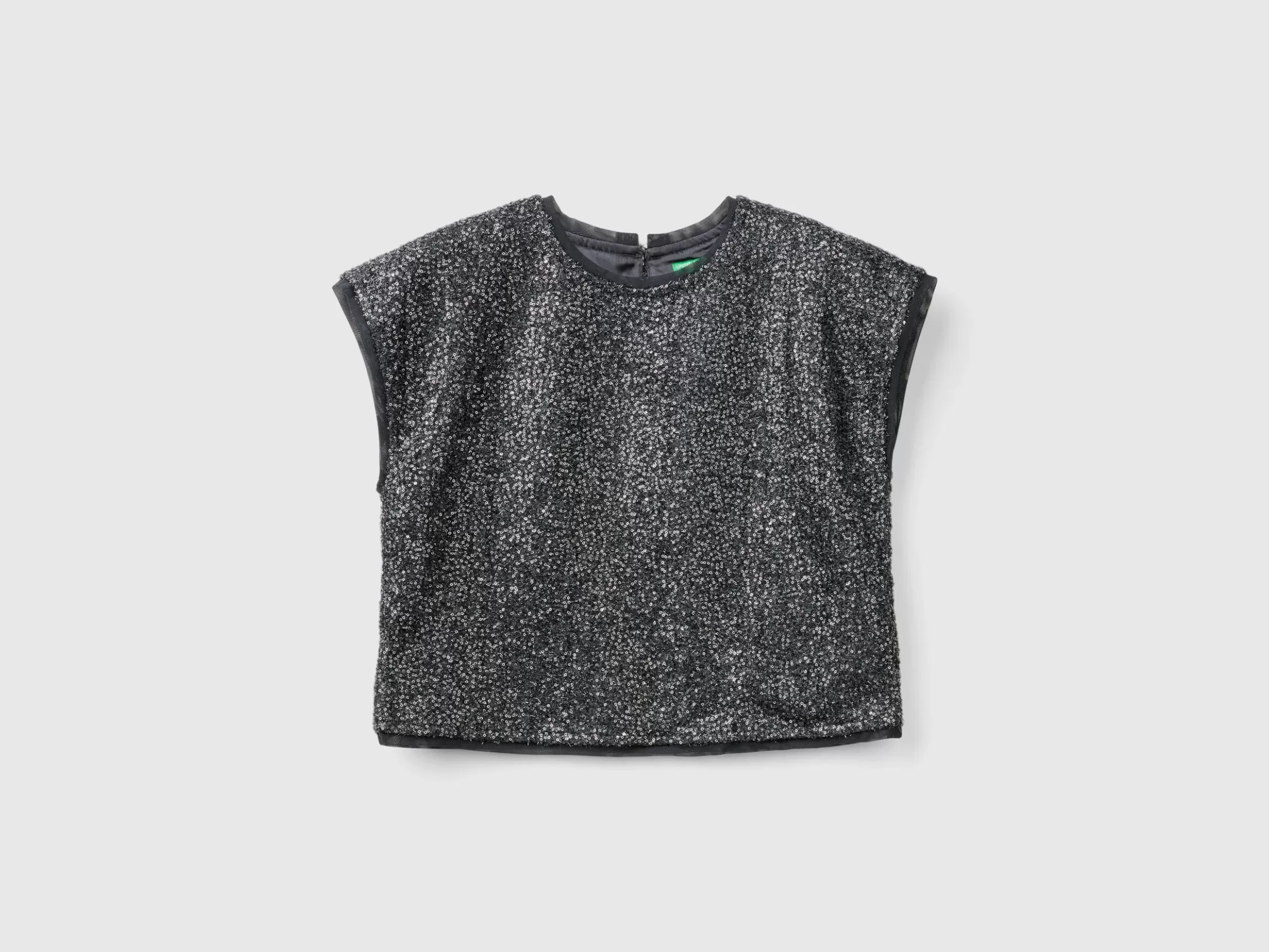 United Colors of Benetton Boxy fit top with sequins