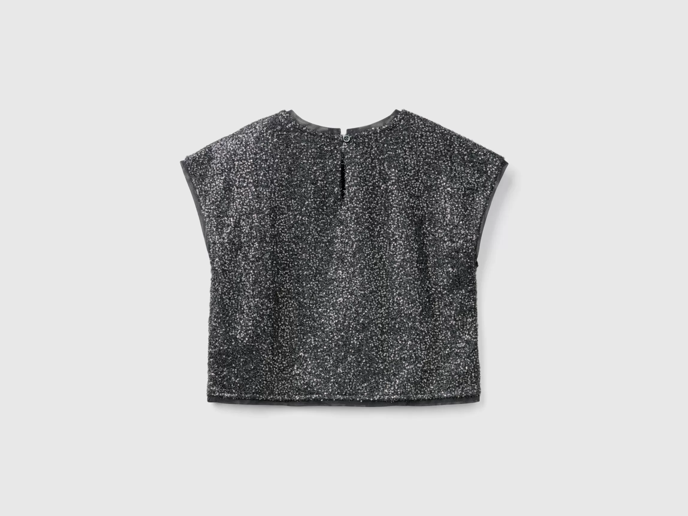 United Colors of Benetton Boxy fit top with sequins