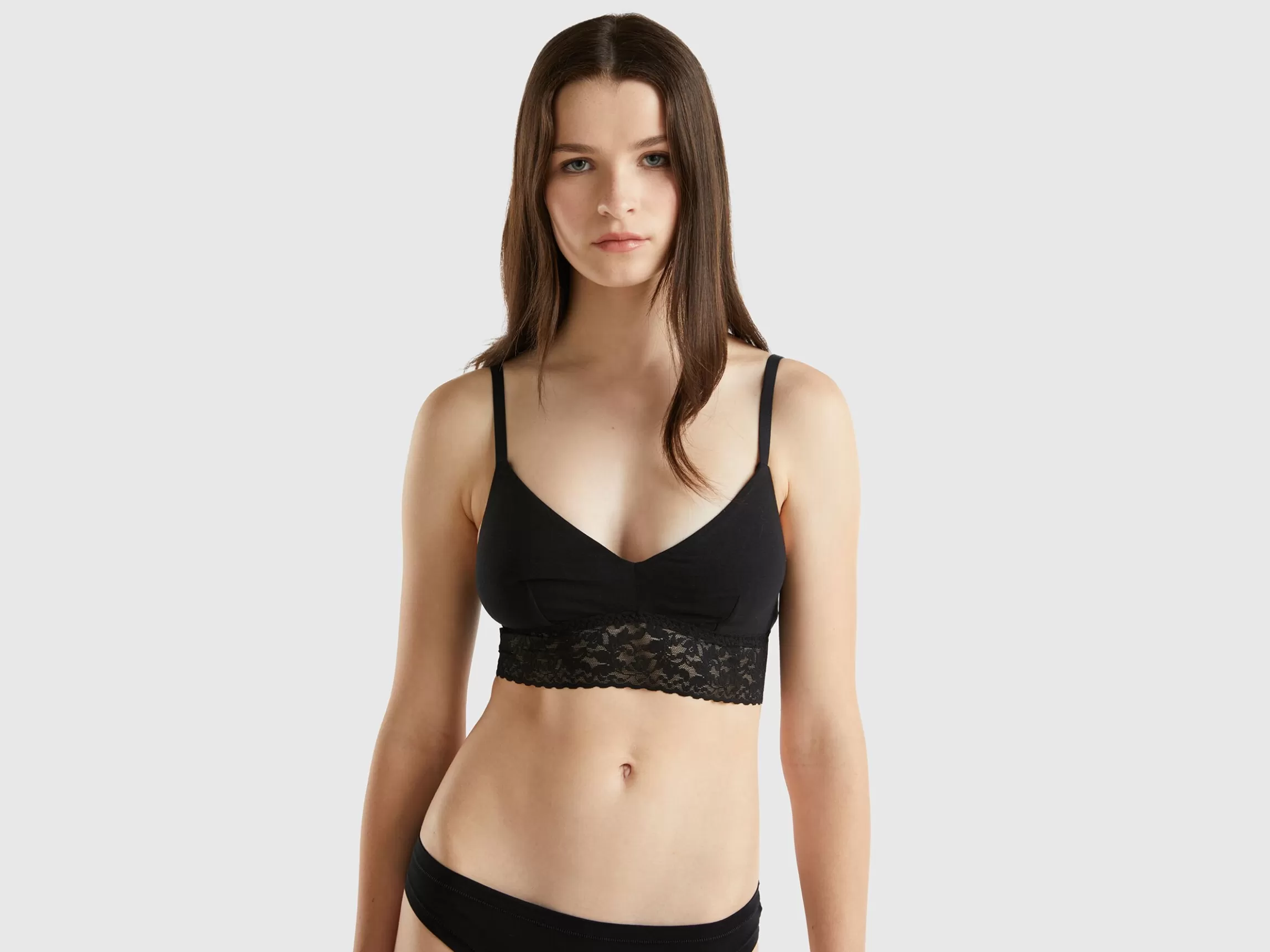 United Colors of Benetton Bralette in super stretch organic cotton