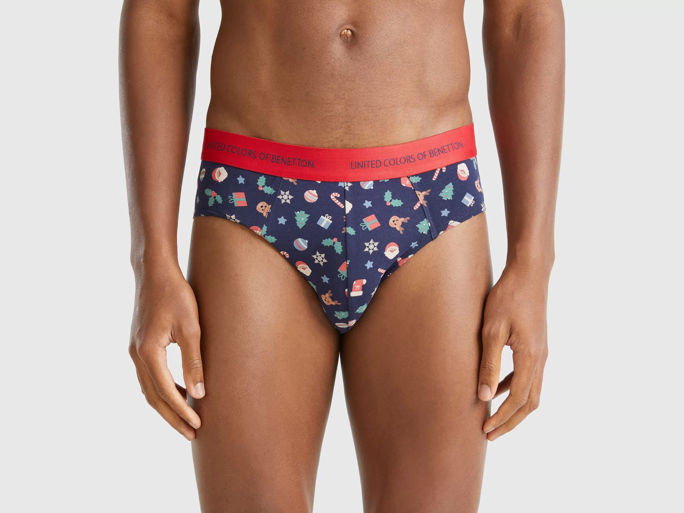 United Colors of Benetton Briefs with Christmas print