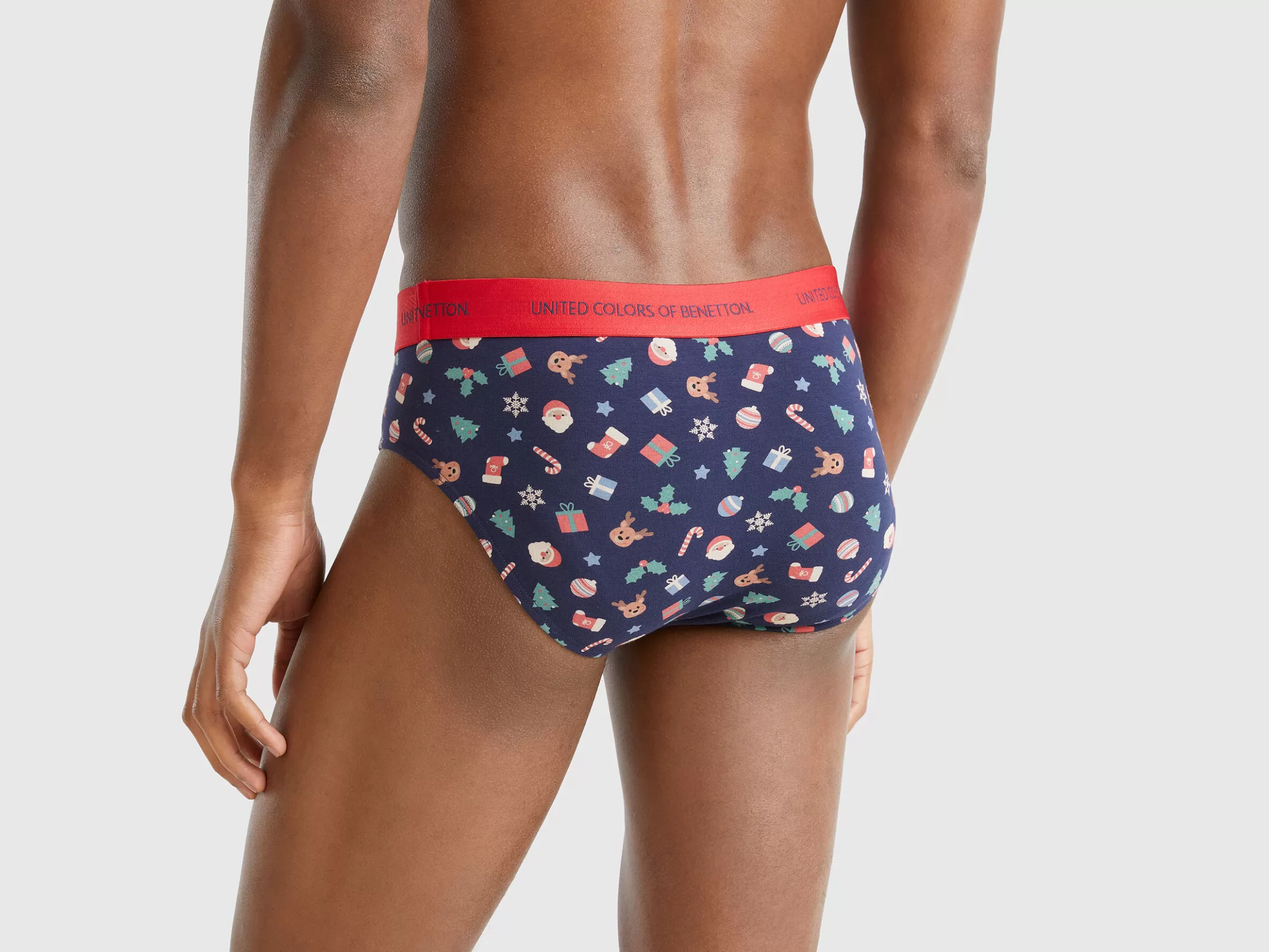 United Colors of Benetton Briefs with Christmas print