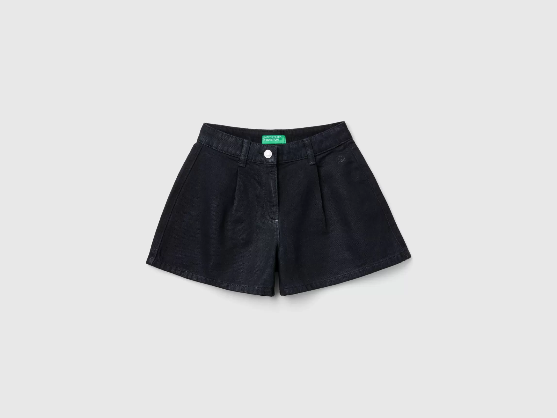 United Colors of Benetton Brushed jean shorts