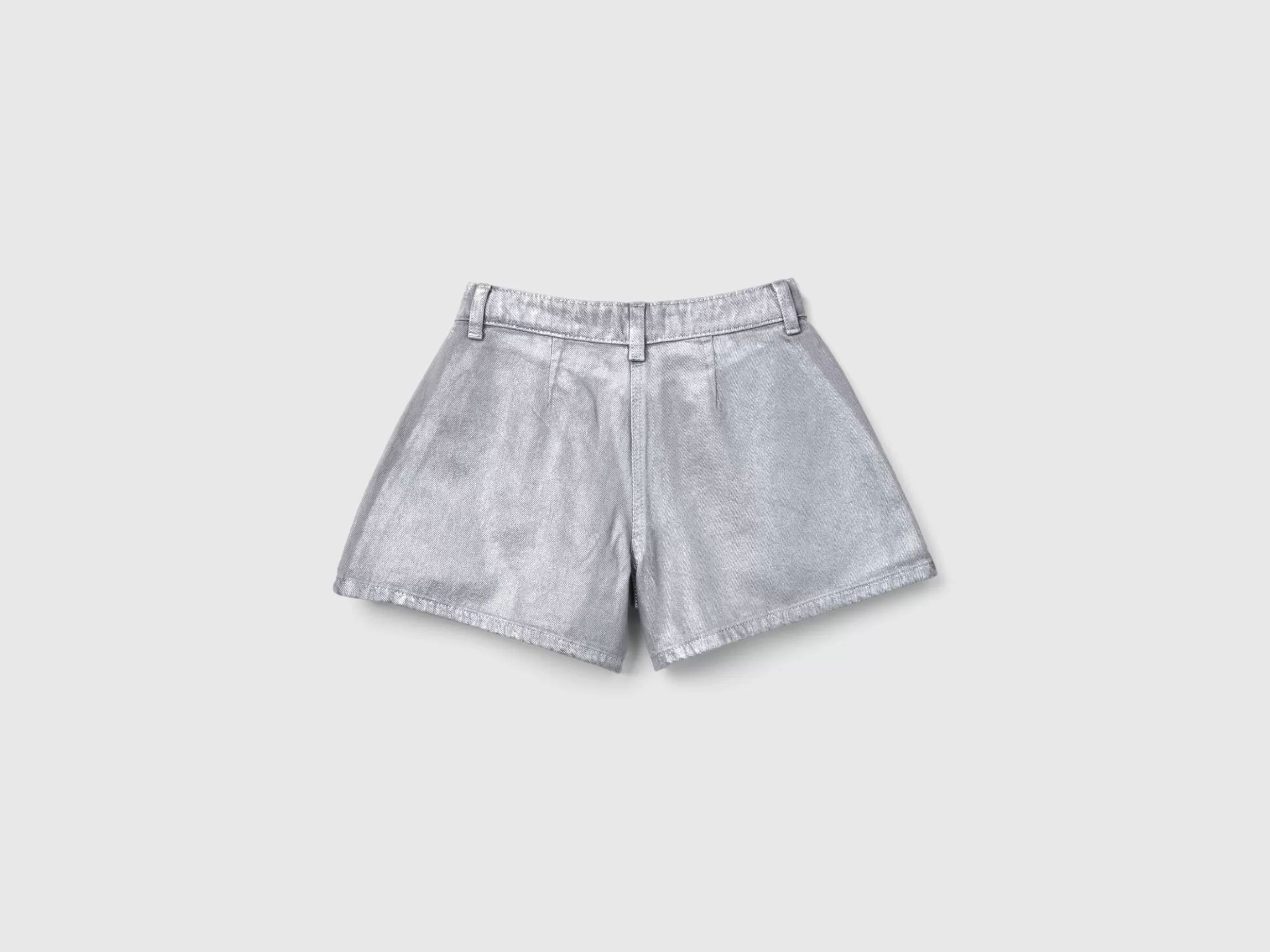 United Colors of Benetton Brushed jean shorts