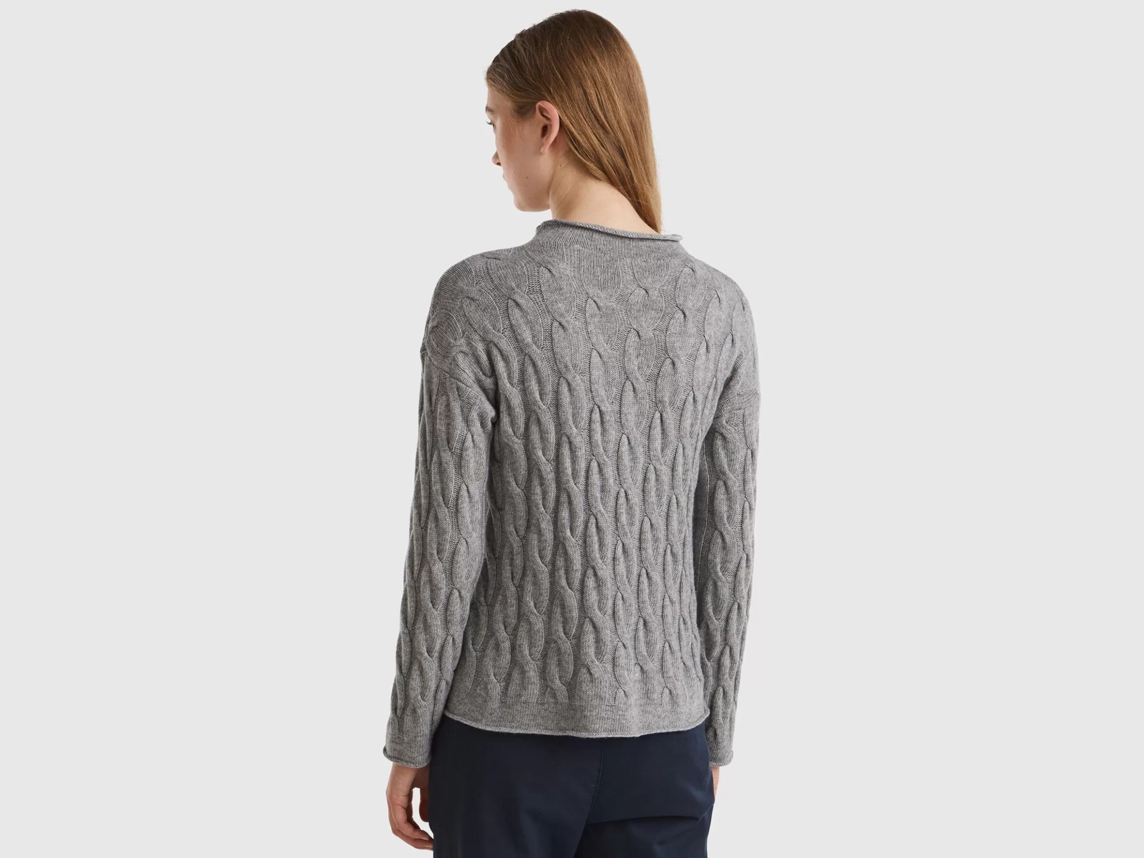 United Colors of Benetton Cable knit sweater