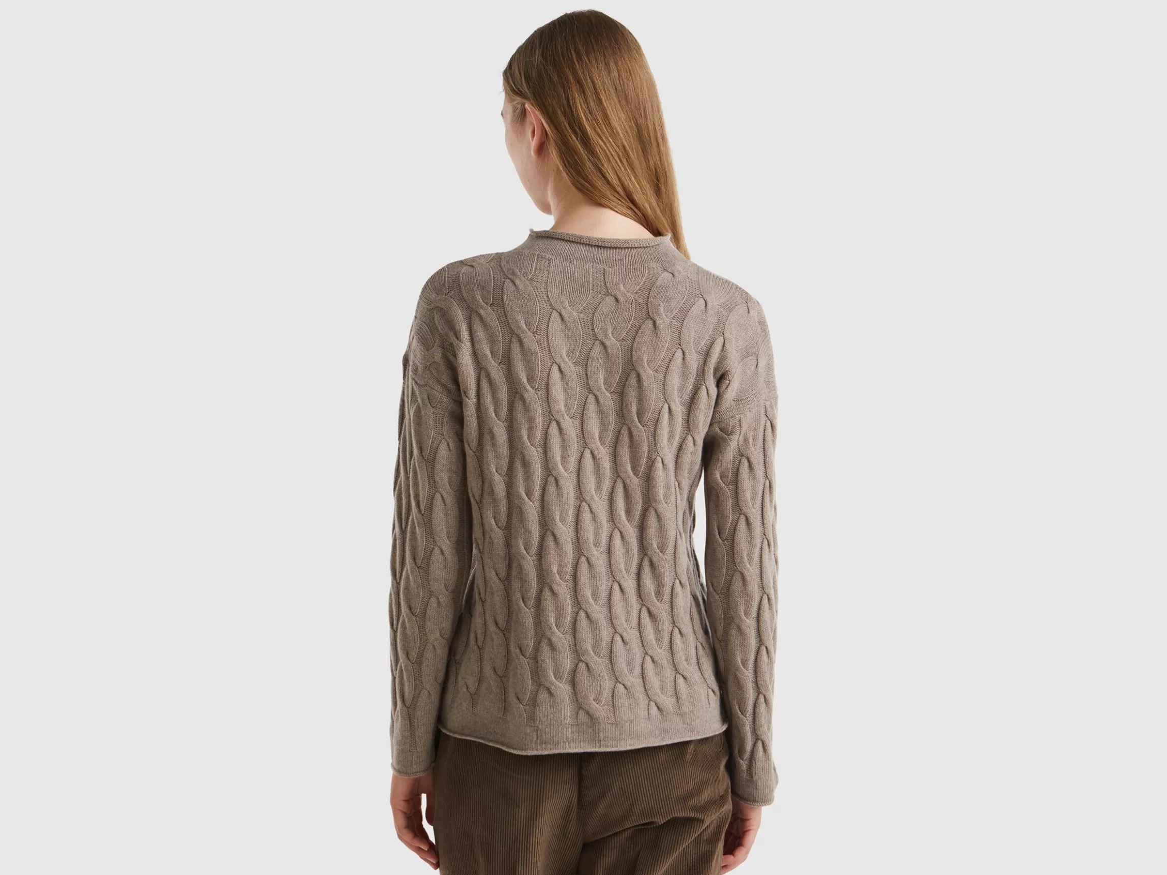 United Colors of Benetton Cable knit sweater