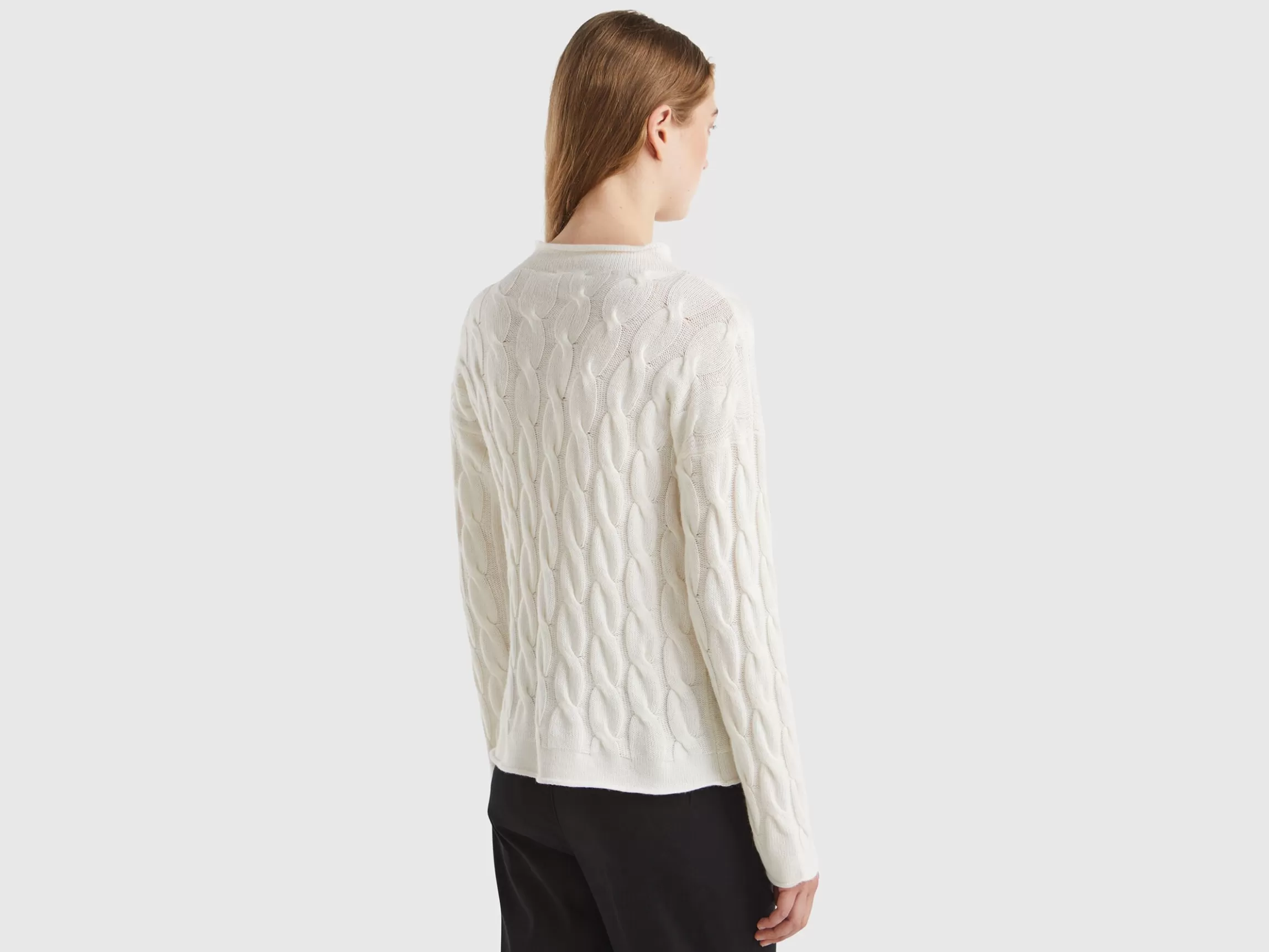 United Colors of Benetton Cable knit sweater