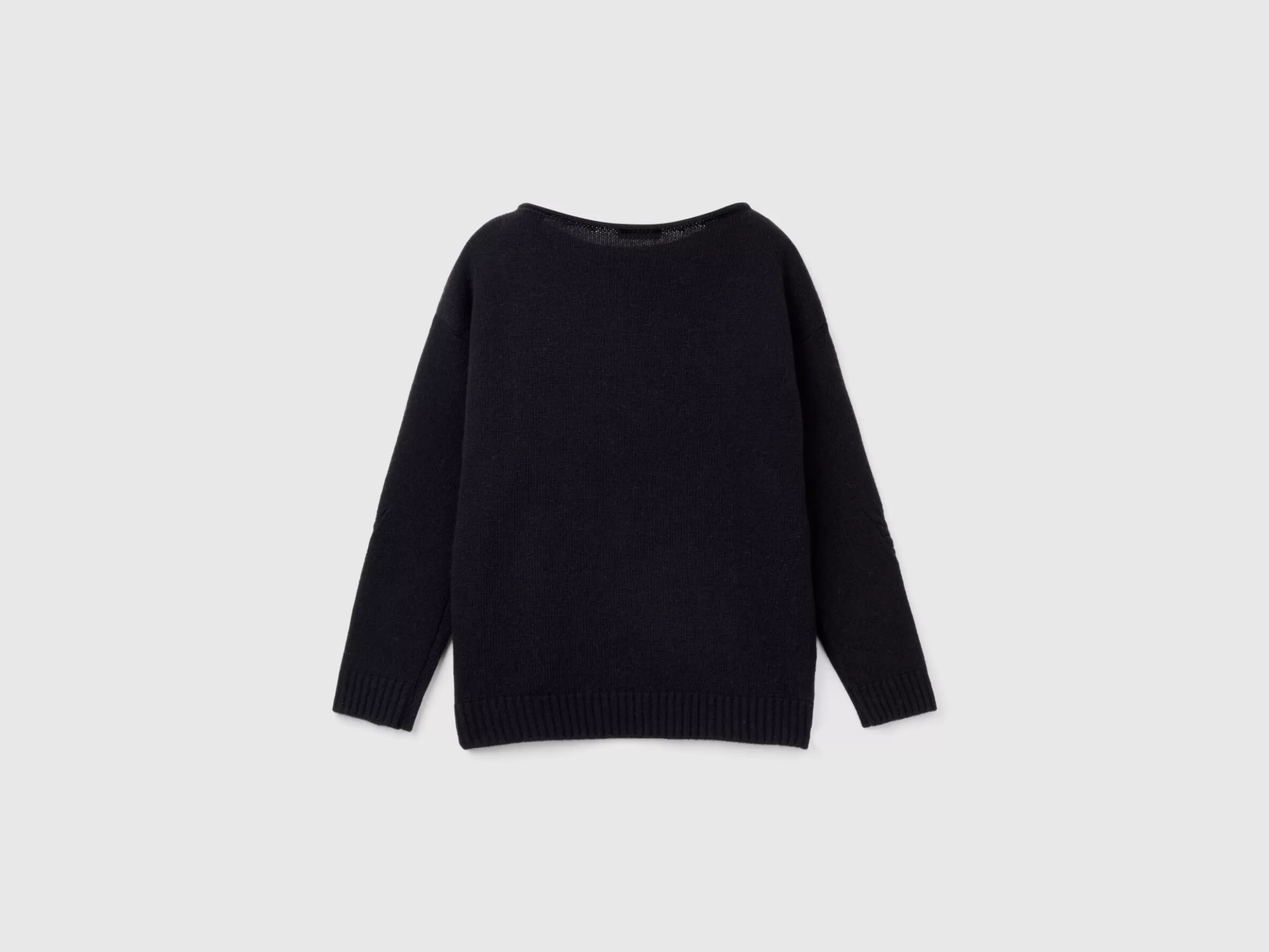 United Colors of Benetton Cable knit sweater in wool blend