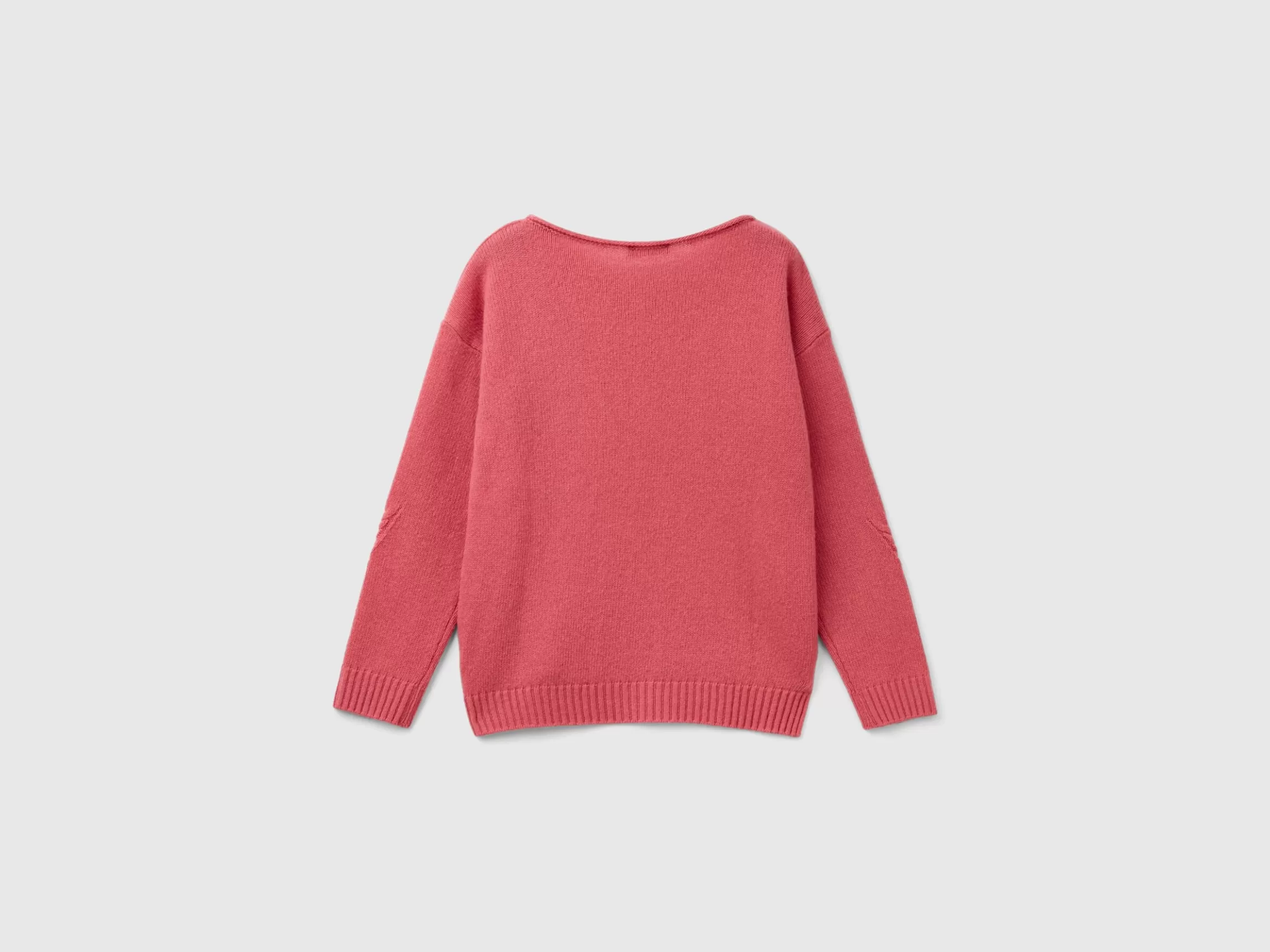 United Colors of Benetton Cable knit sweater in wool blend