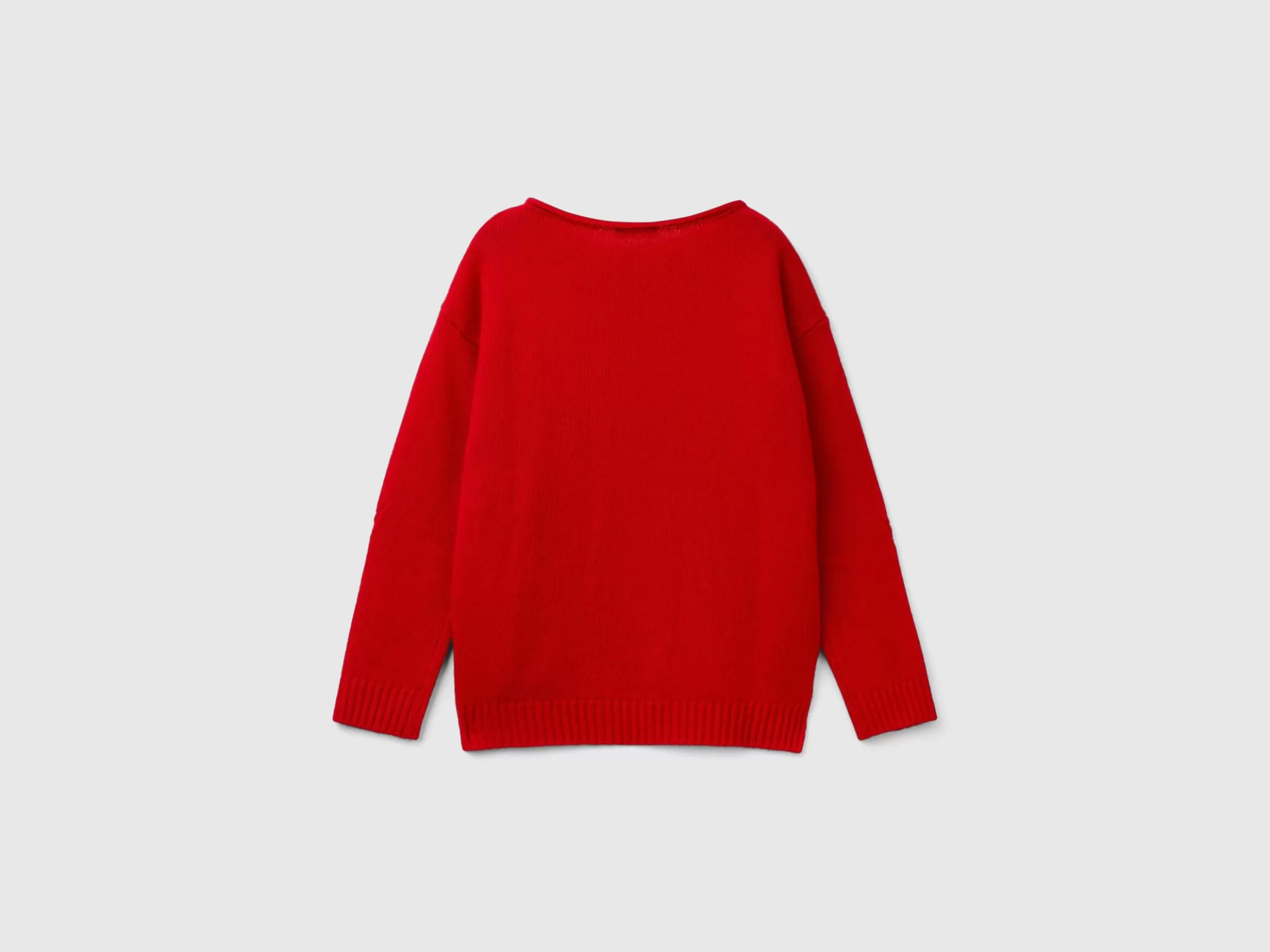 United Colors of Benetton Cable knit sweater in wool blend