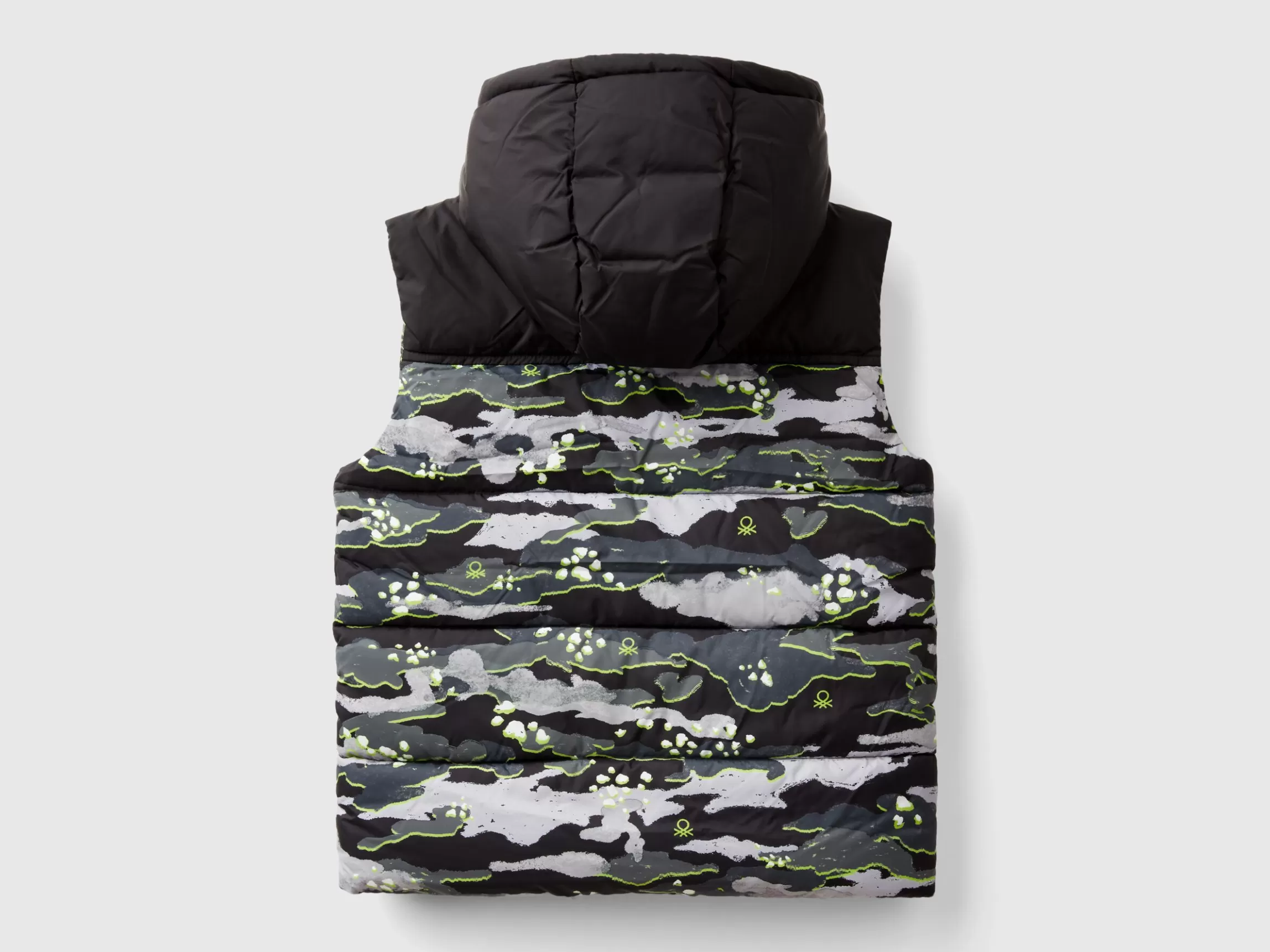 United Colors of Benetton Camouflage padded vest