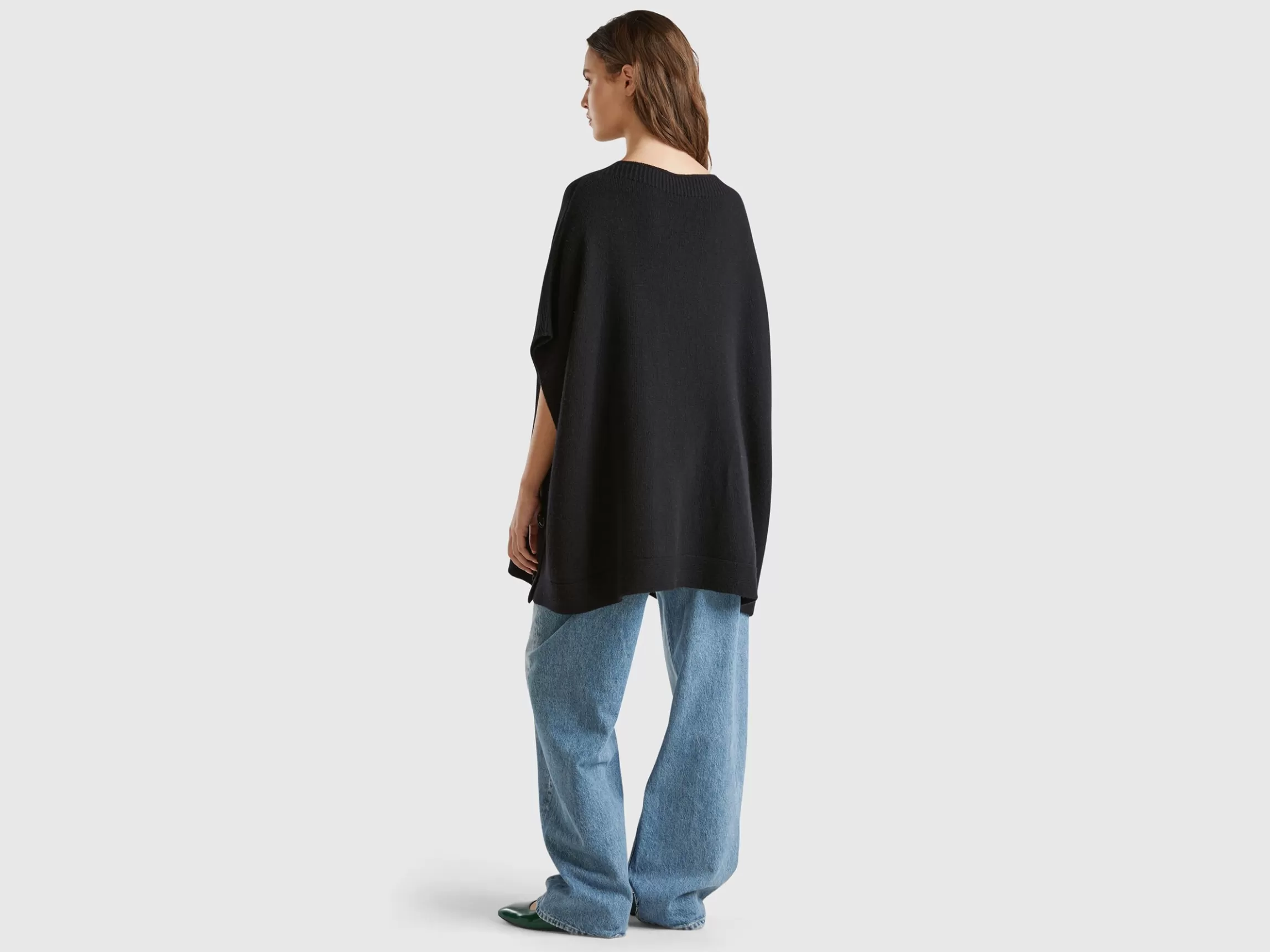 United Colors of Benetton Cape with boat neck