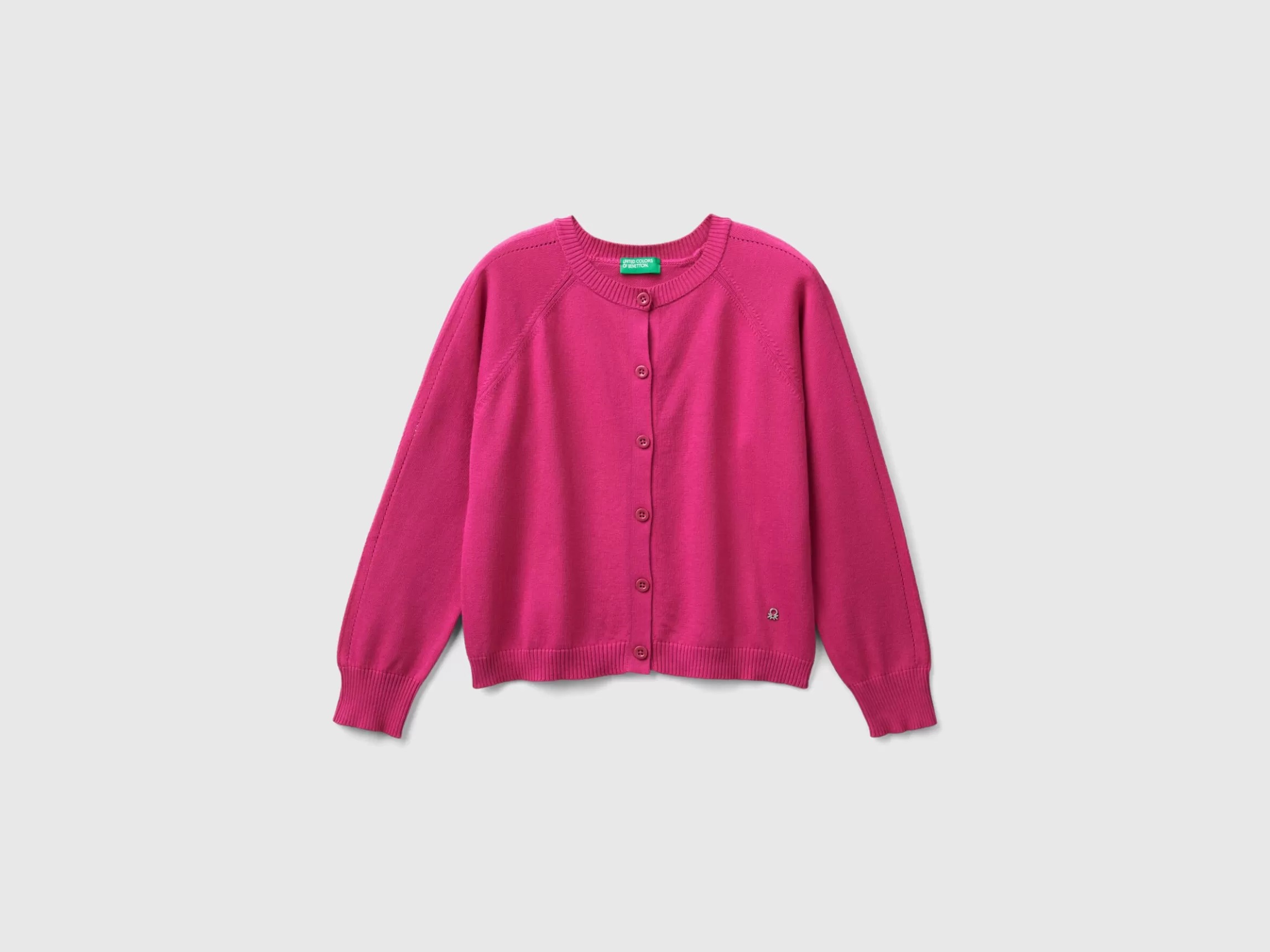 United Colors of Benetton Cardigan in pure cotton