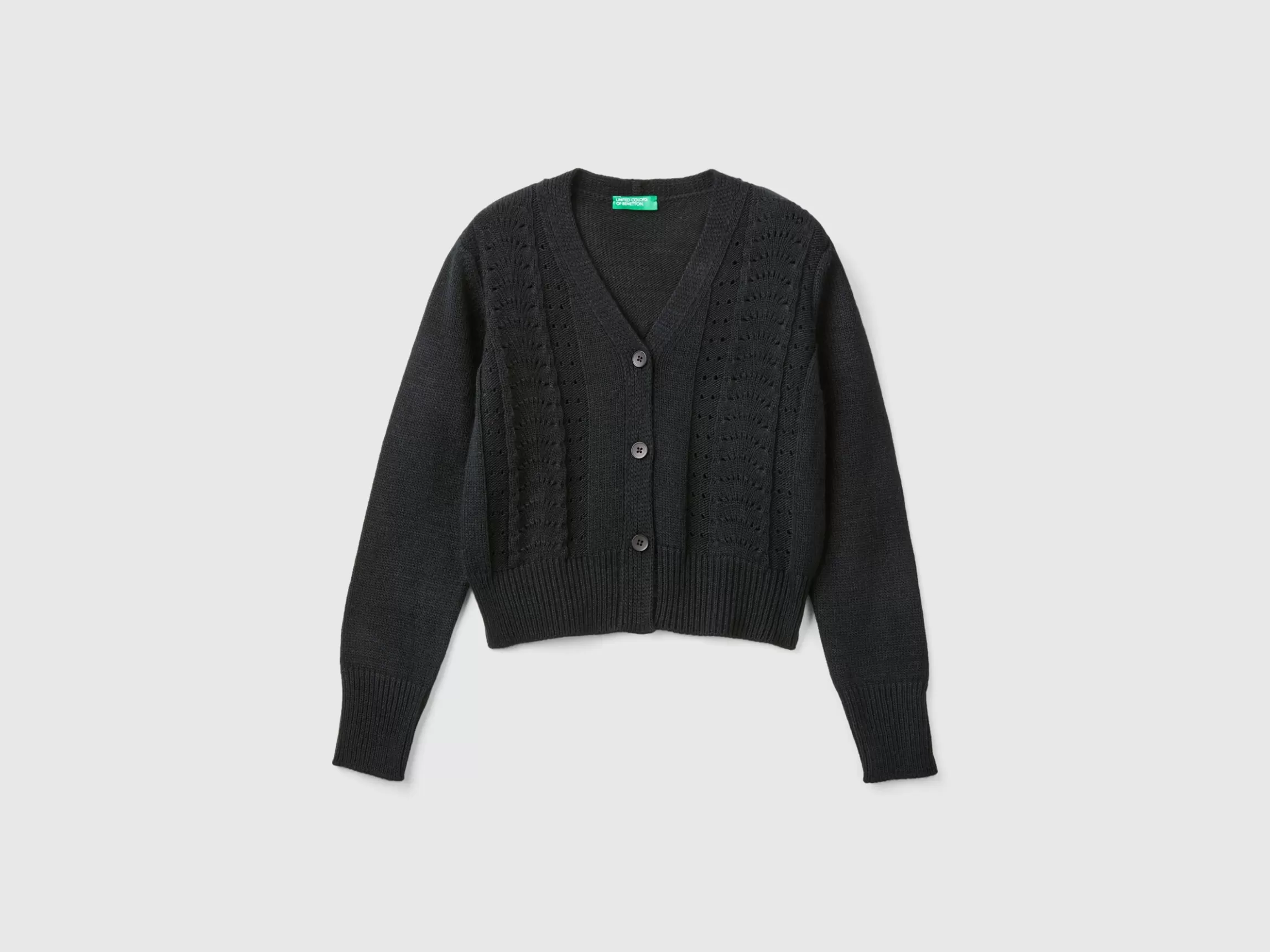 United Colors of Benetton Cardigan with openwork