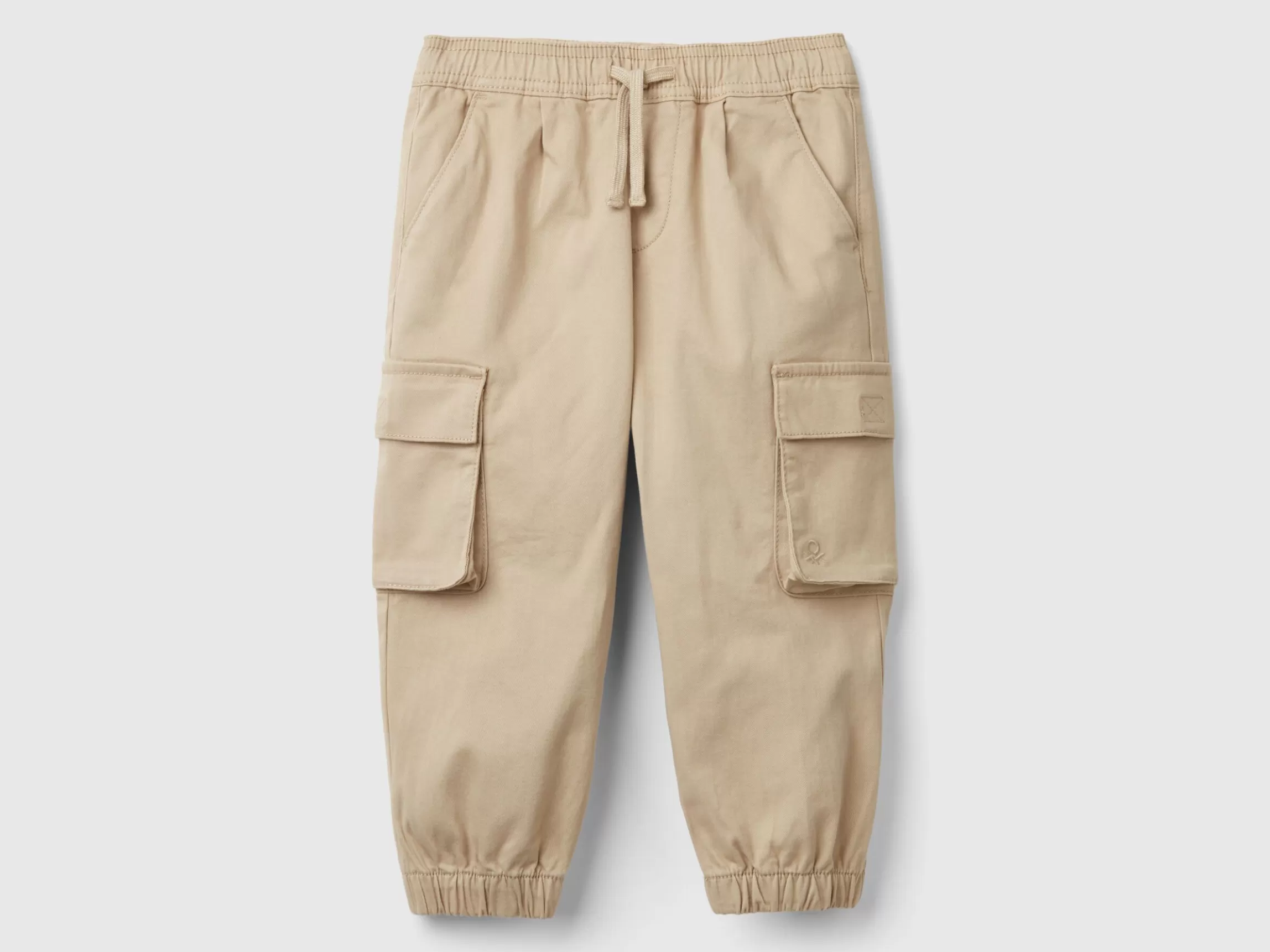 United Colors of Benetton Cargo trousers with drawstring