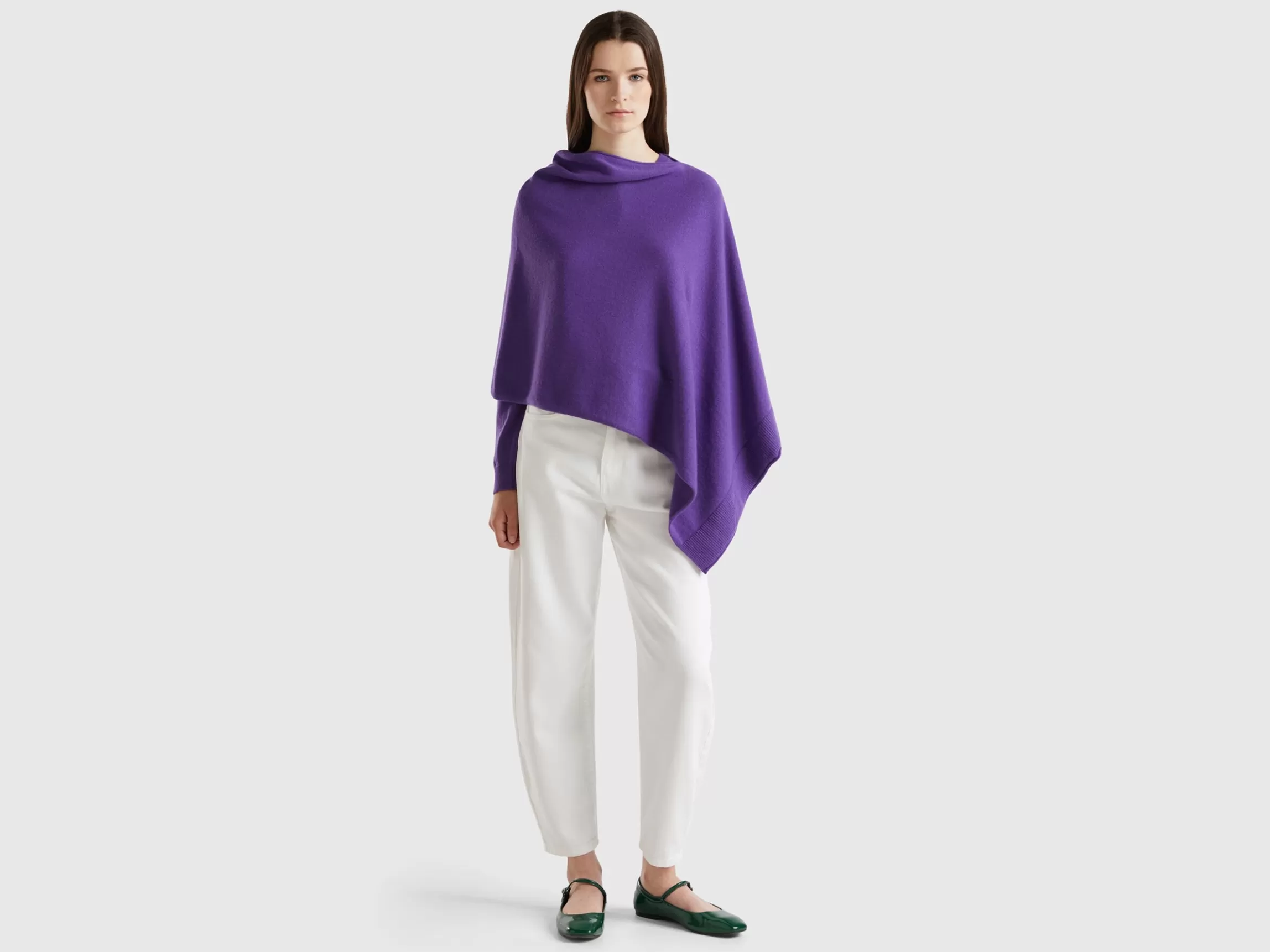 United Colors of Benetton Cashmere blend poncho