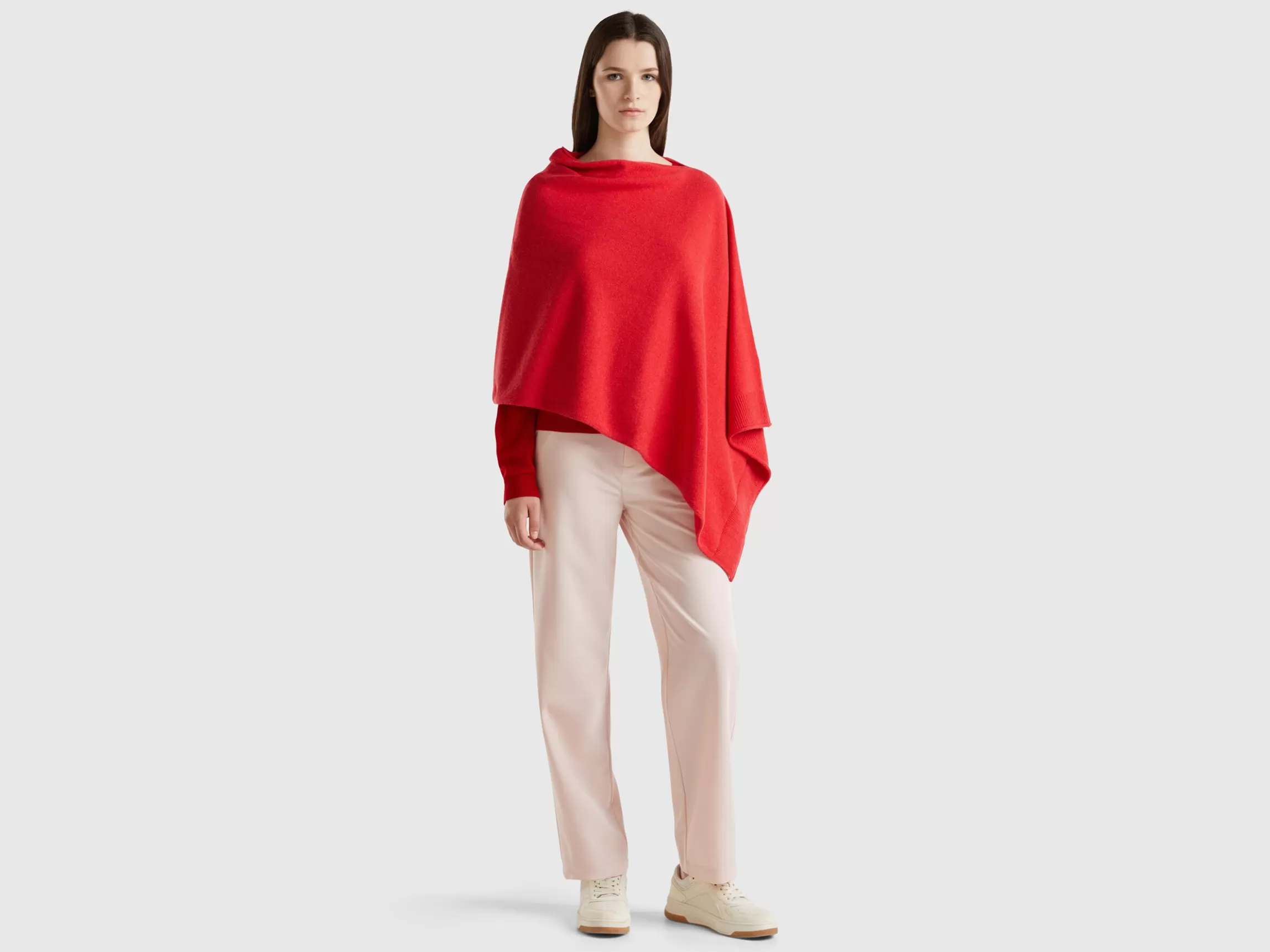 United Colors of Benetton Cashmere blend poncho