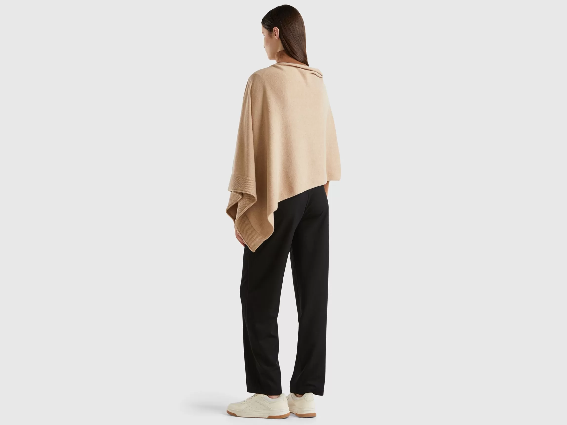 United Colors of Benetton Cashmere blend poncho