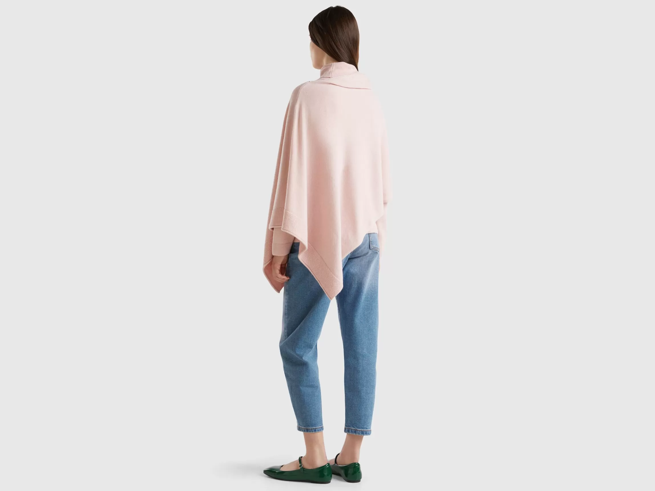 United Colors of Benetton Cashmere blend poncho