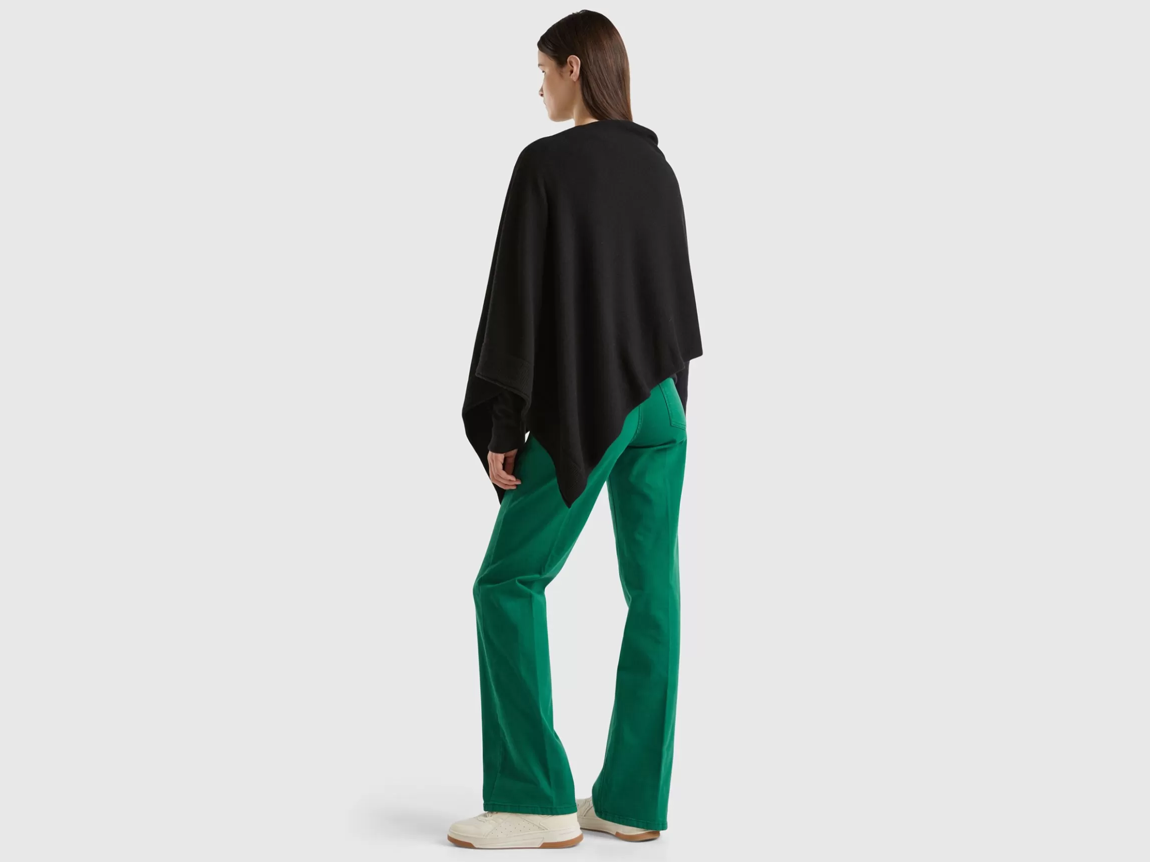 United Colors of Benetton Cashmere blend poncho