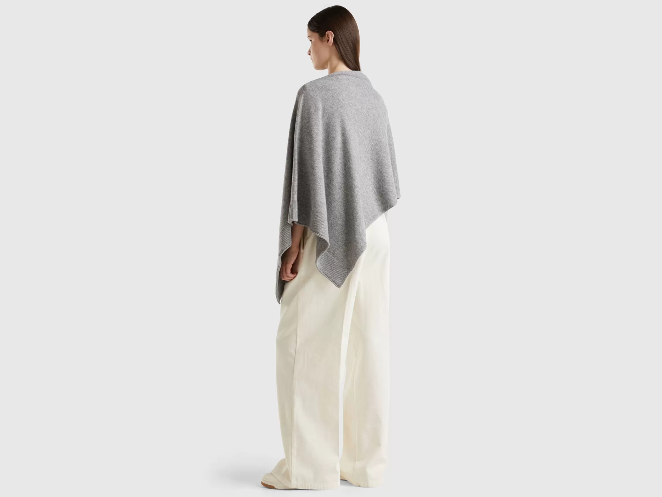 United Colors of Benetton Cashmere blend poncho