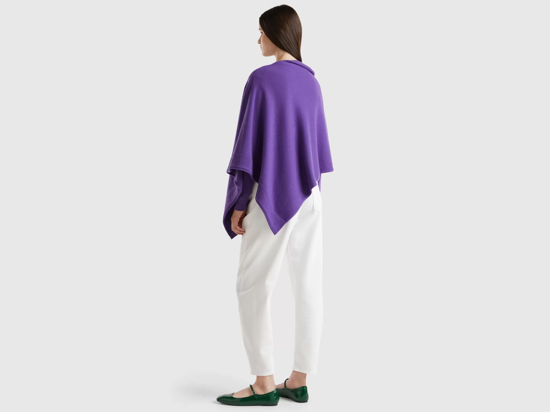 United Colors of Benetton Cashmere blend poncho